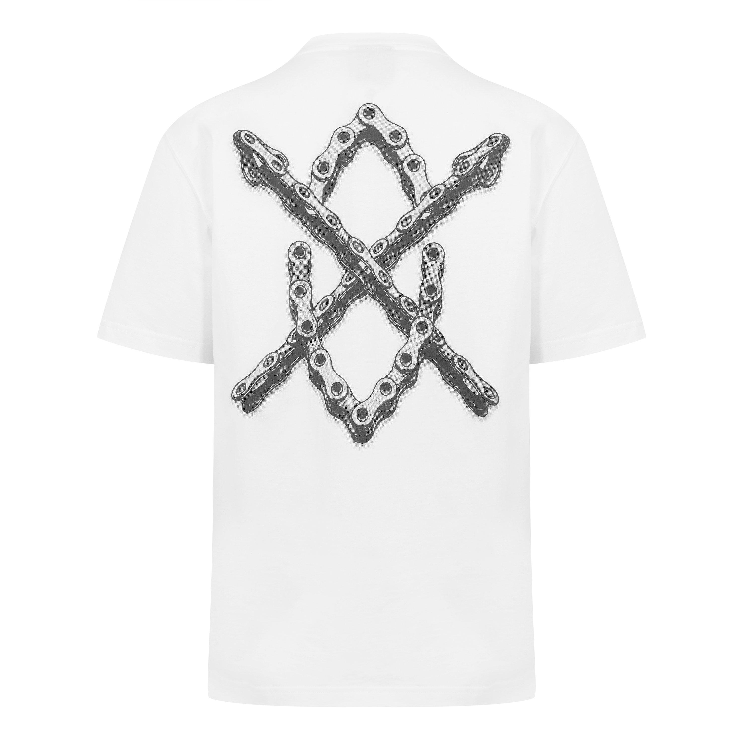 White - Daily Paper - Paper Chain Tee Sn63 - 2