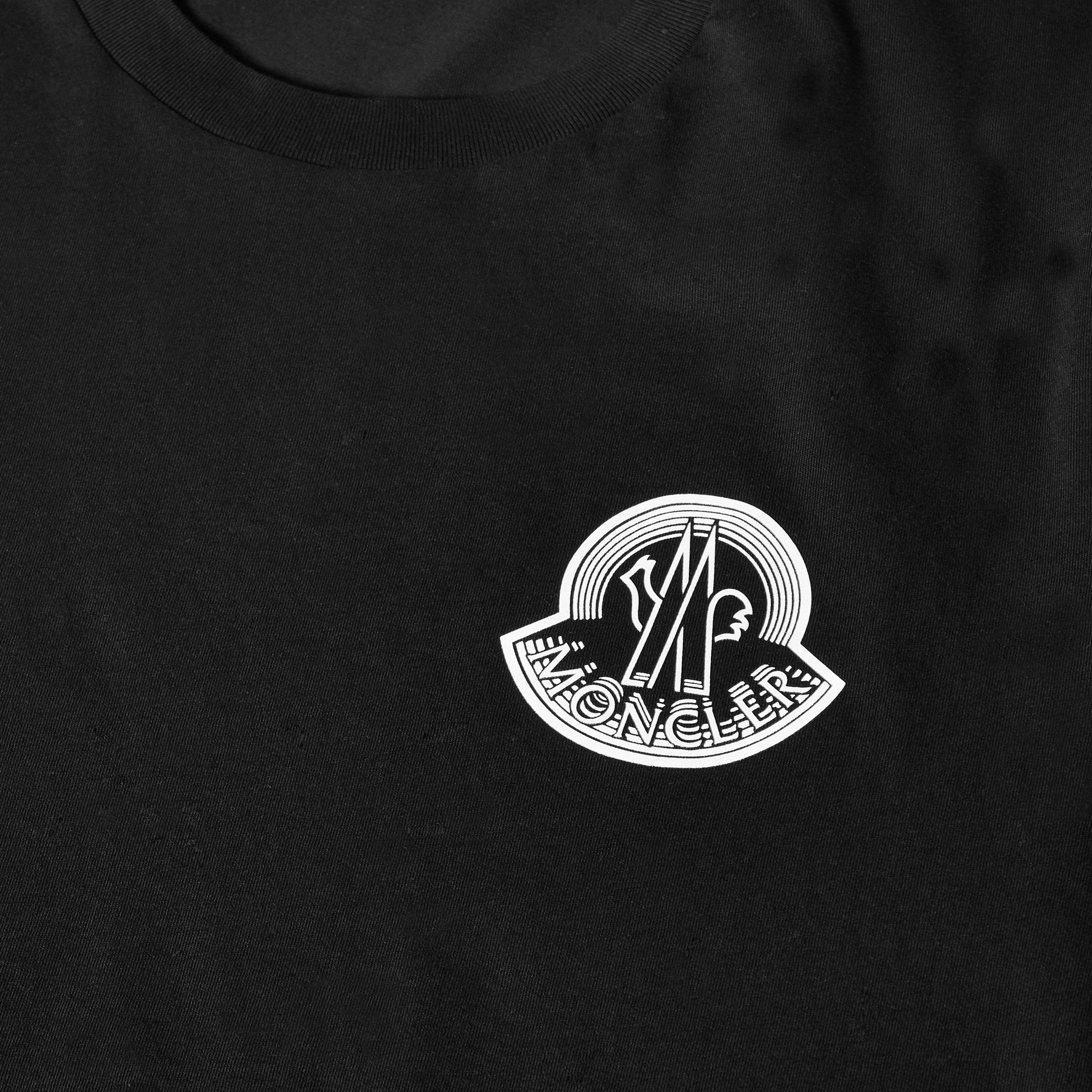Black 999 - Moncler - Men's MB Logo T-Shirt - 5