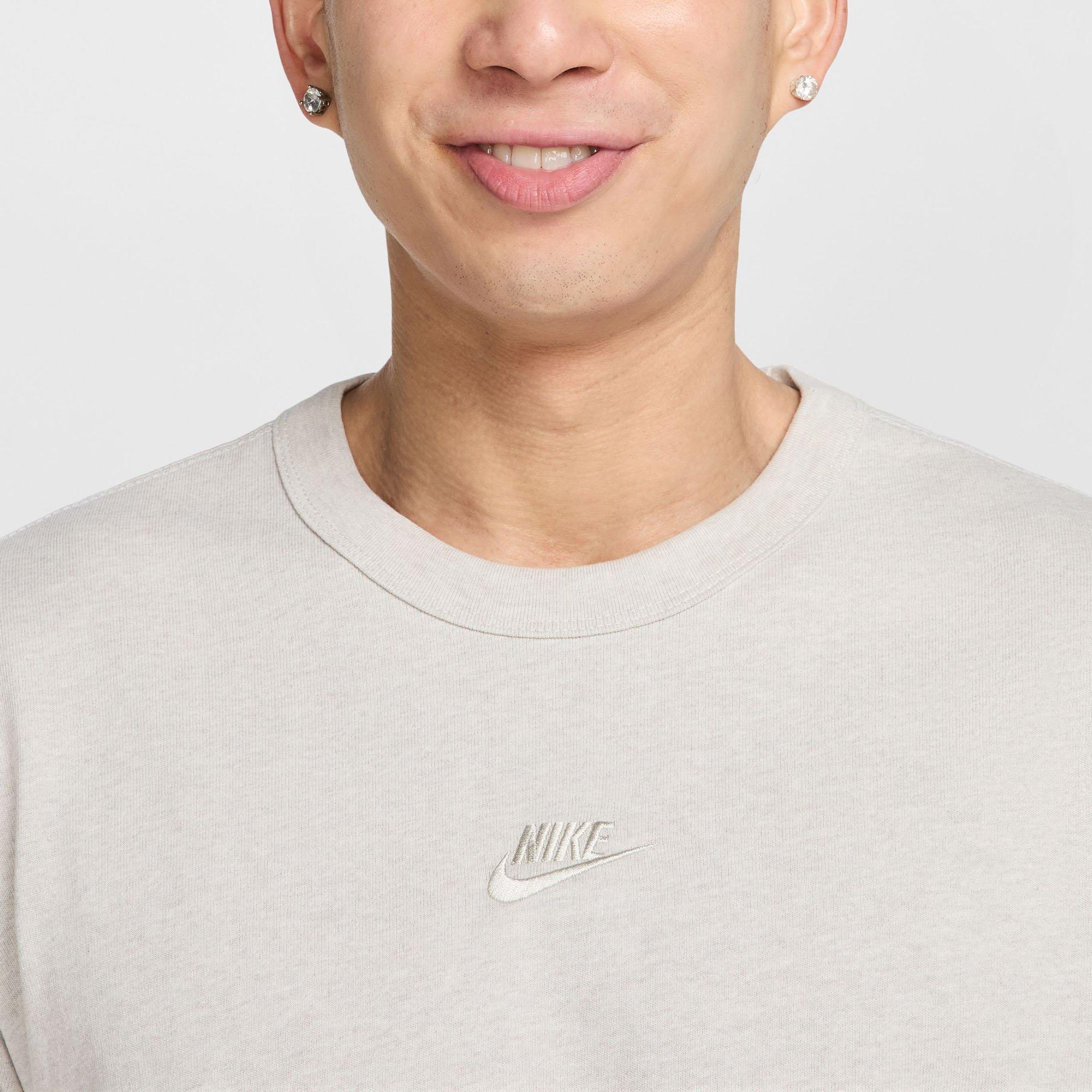 Light Bone/Htr - Nike - Sportswear Premium Essentials Mens T Shirt - 3