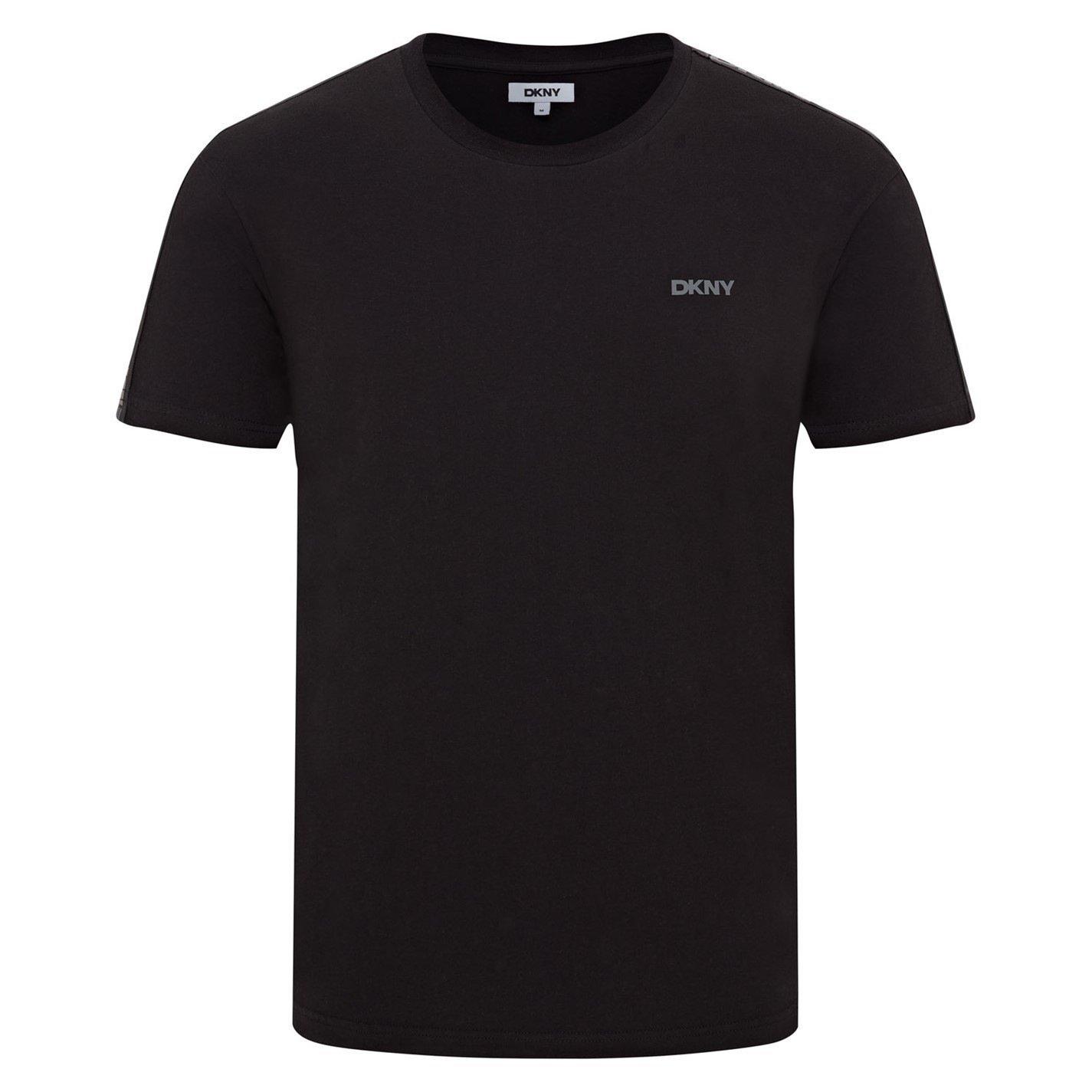 Black - DKNY - DKNY Mens Short Sleeve T-shirt Penguins - 2