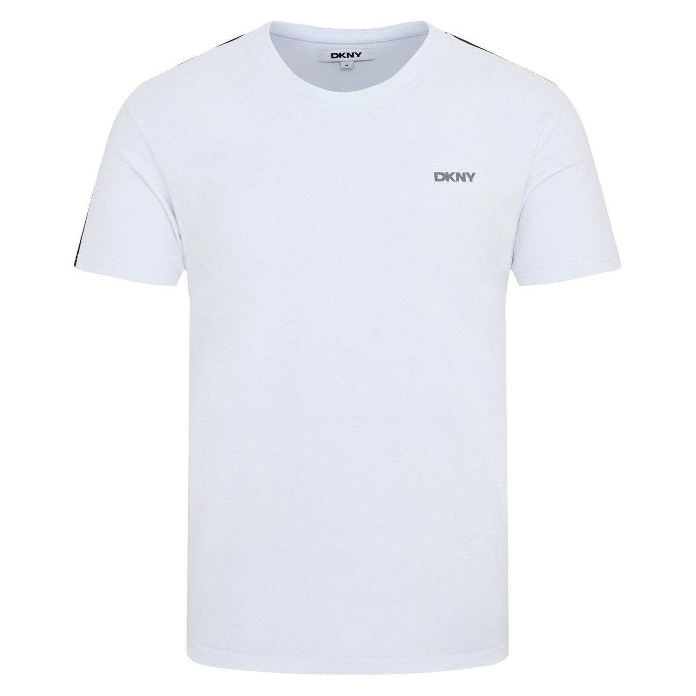 White - DKNY - Mens Short Sleeve T-shirt Penguins - 2