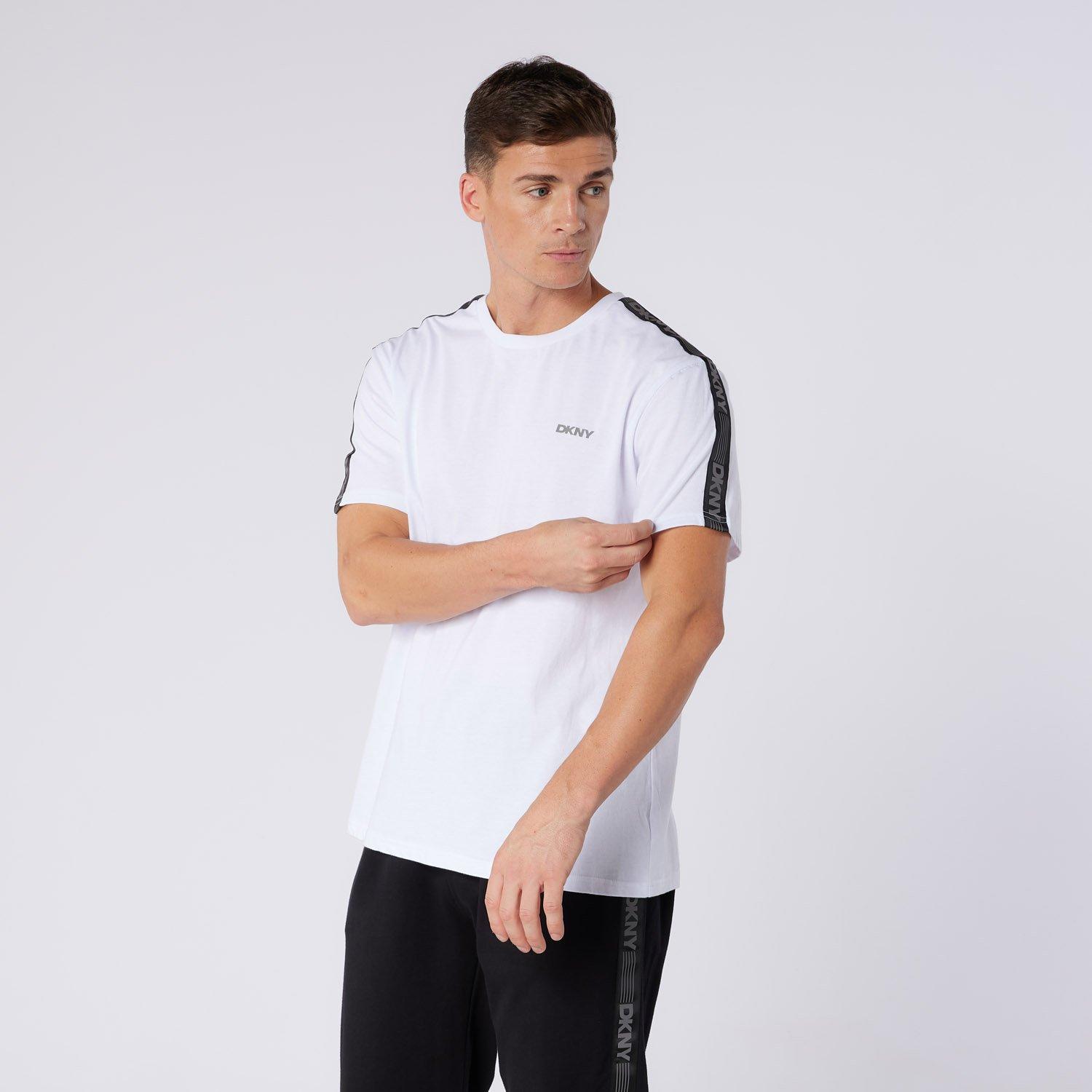 White - DKNY - Mens Short Sleeve T-shirt Penguins - 6
