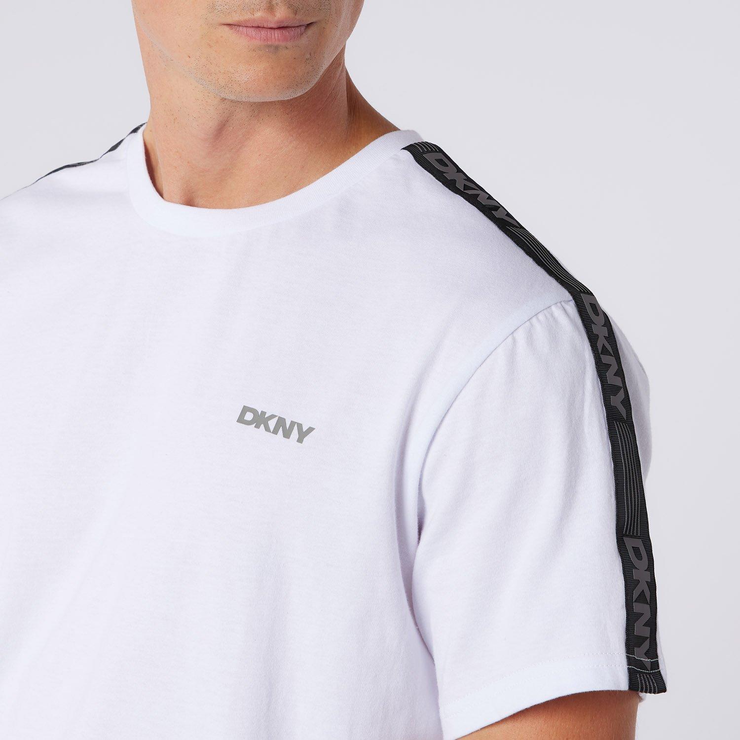 White - DKNY - Mens Short Sleeve T-shirt Penguins - 7