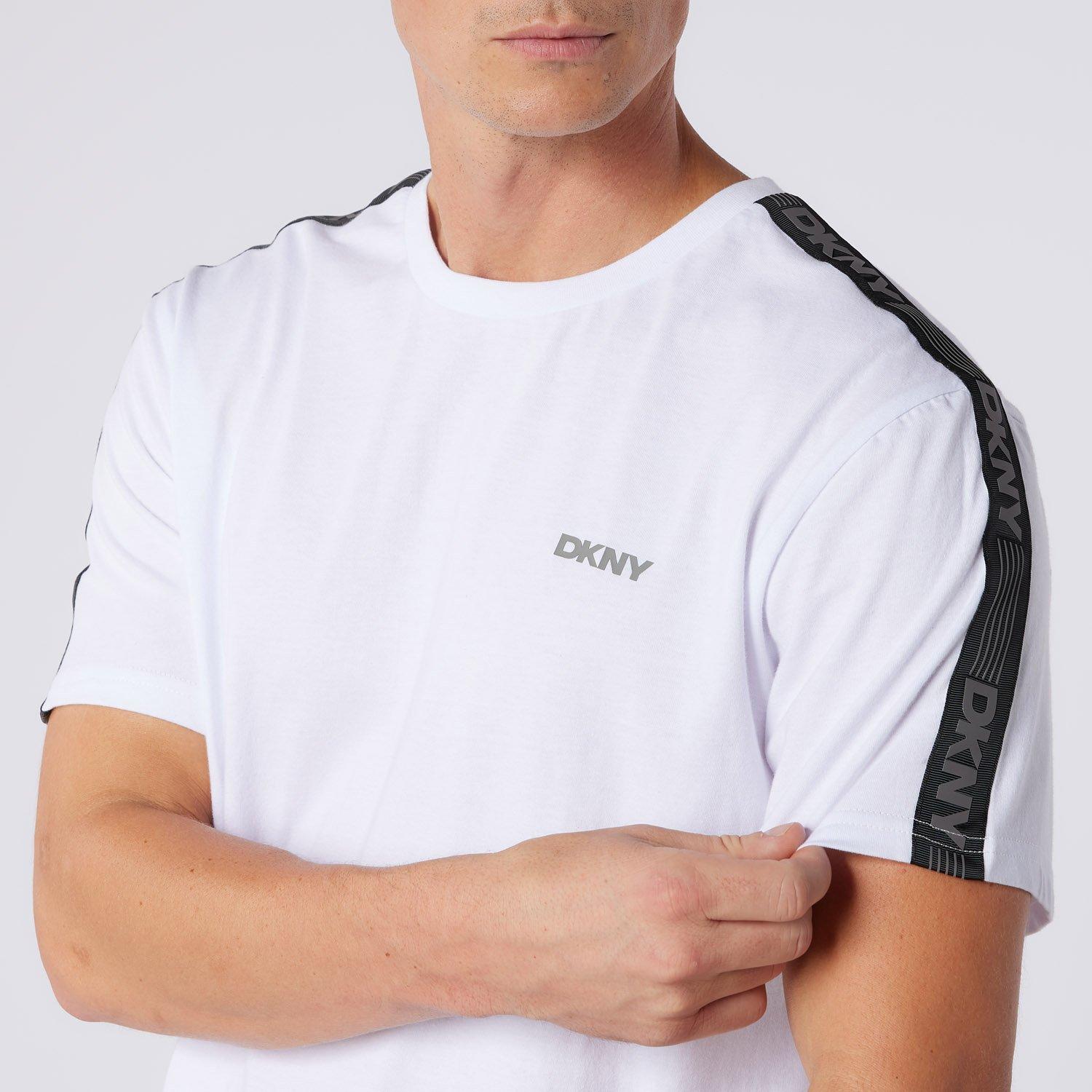 White - DKNY - Mens Short Sleeve T-shirt Penguins - 8