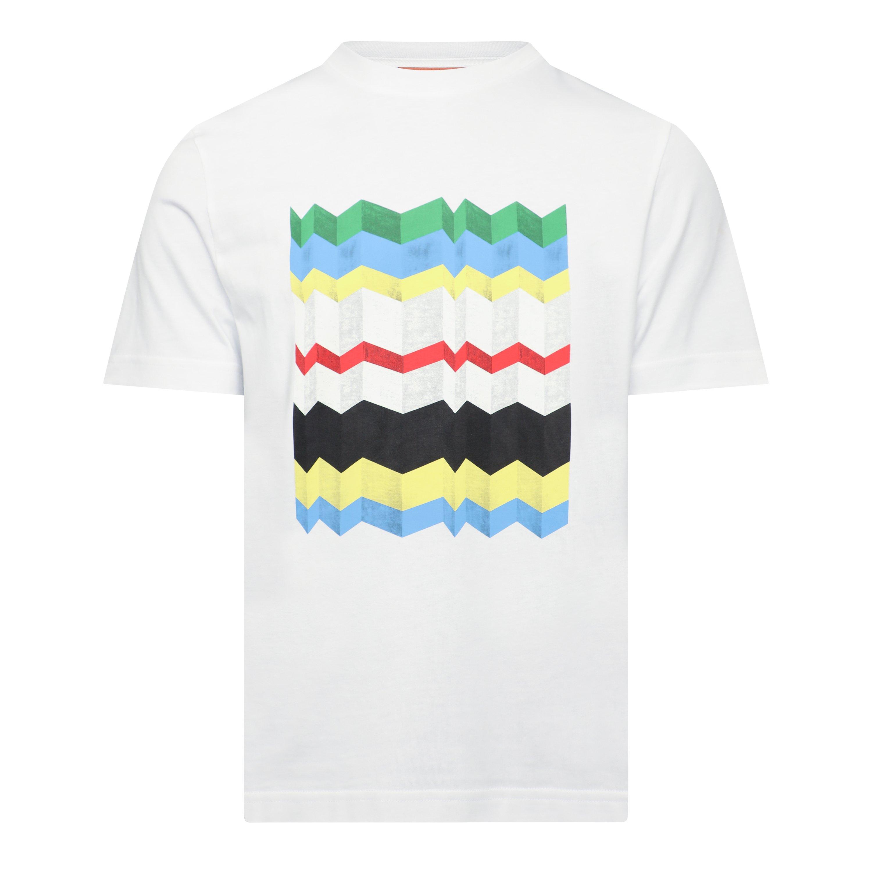White/Multi - Missoni - Missoni Sht Sleeve T Sn99 - 1