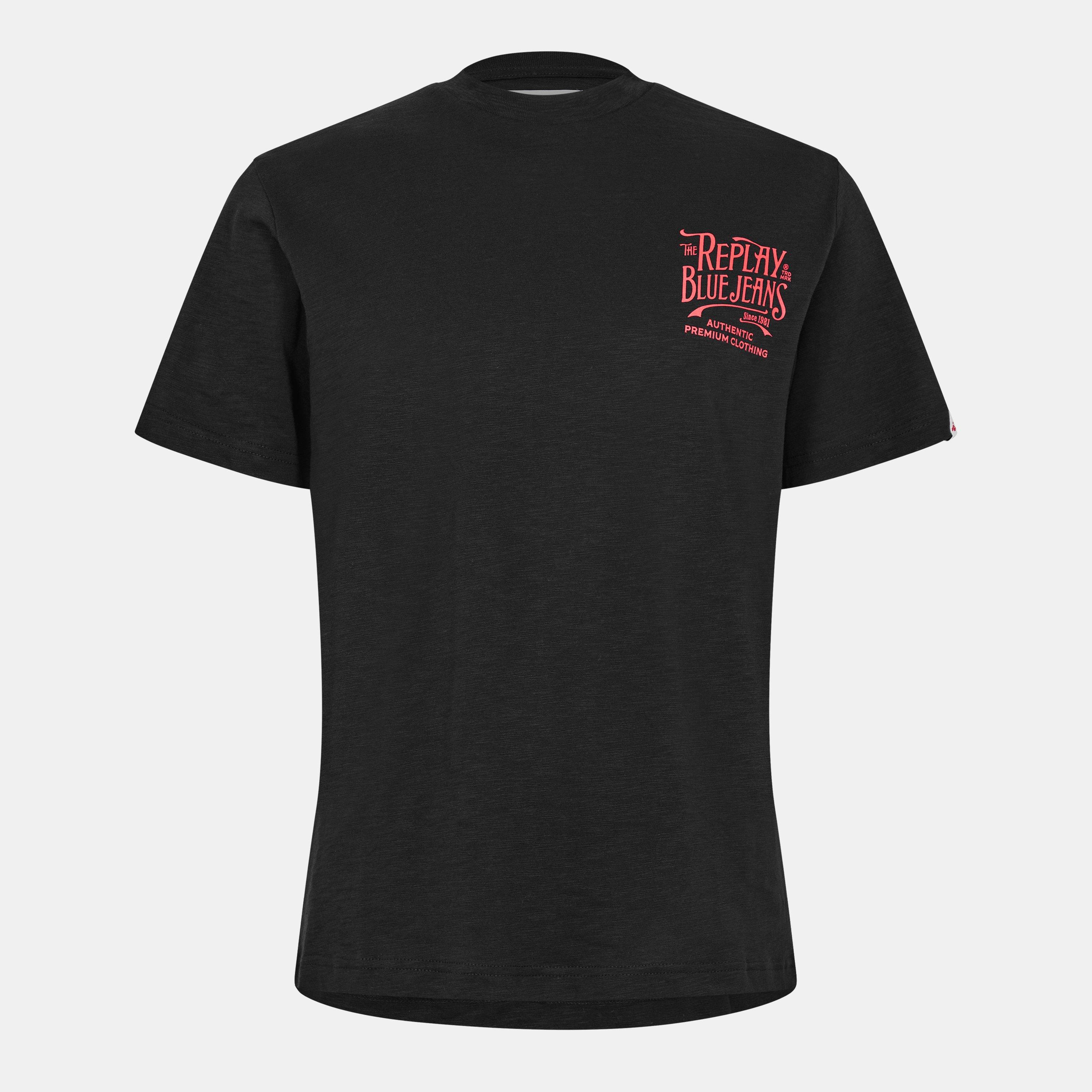 Sort - Replay - Back Jeans T-Shirt - 1