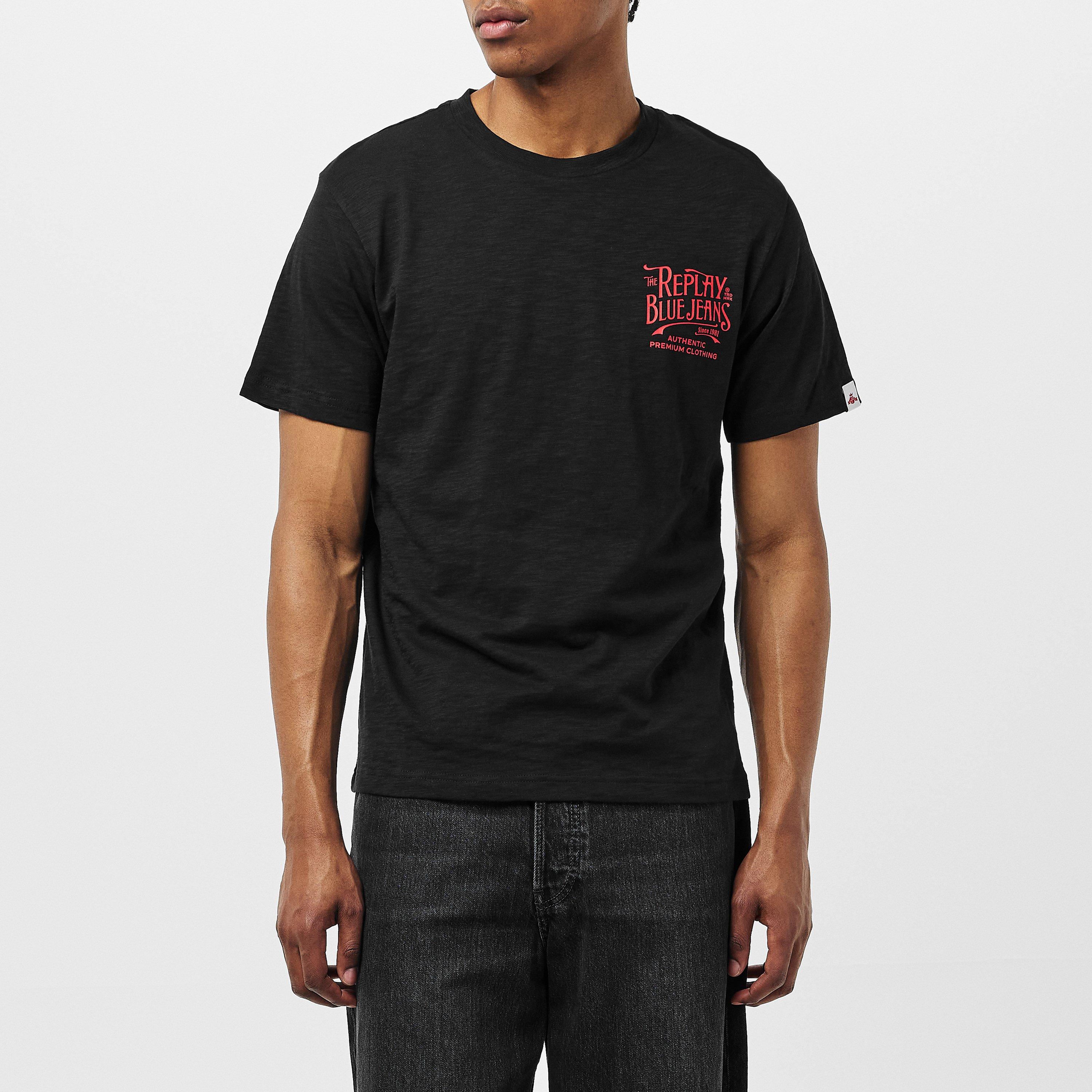 Nero - Replay - Back Jeans T-Shirt - 3