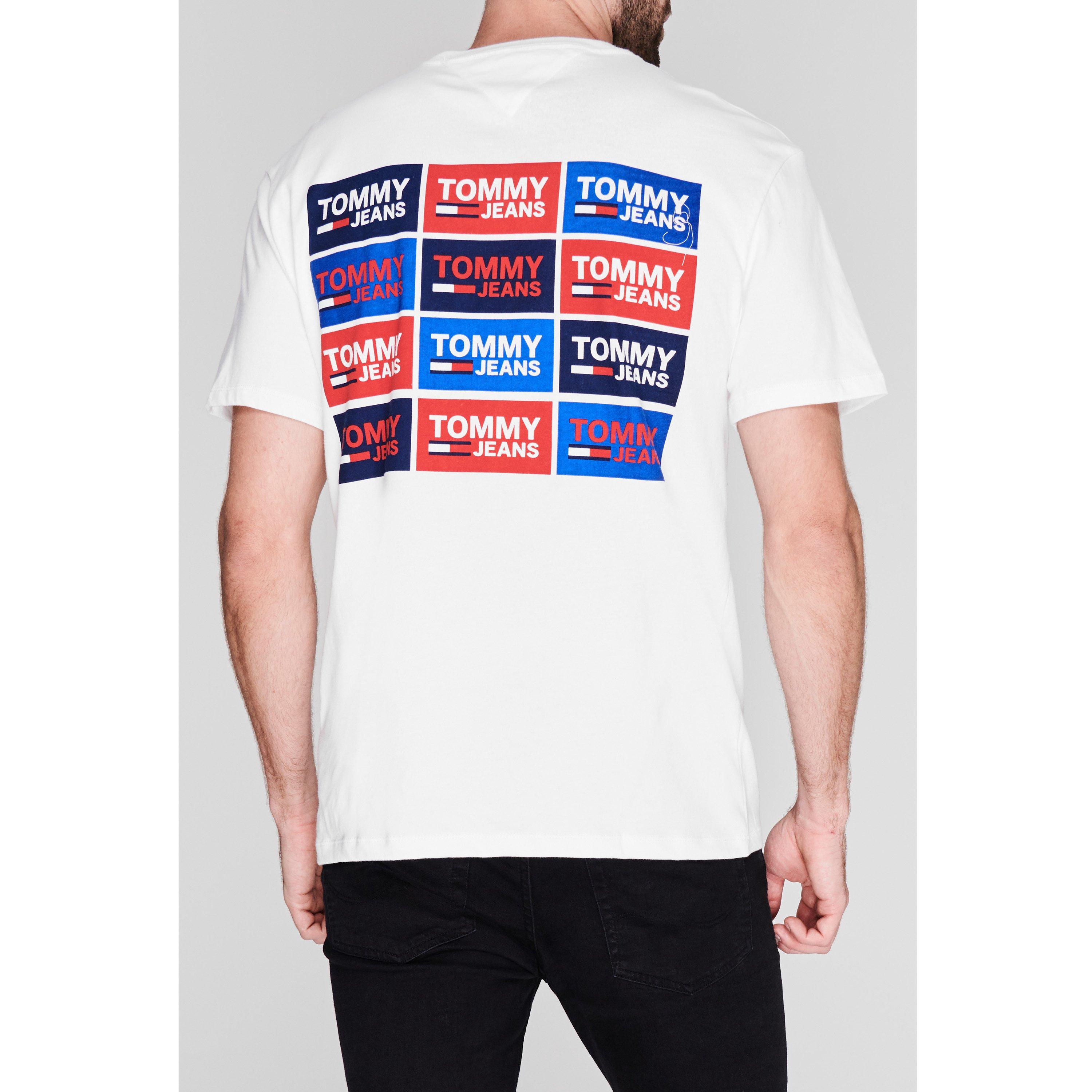 White - Replay - Men's Hawaiian Pocket Regular Fit T-Shirt - 3