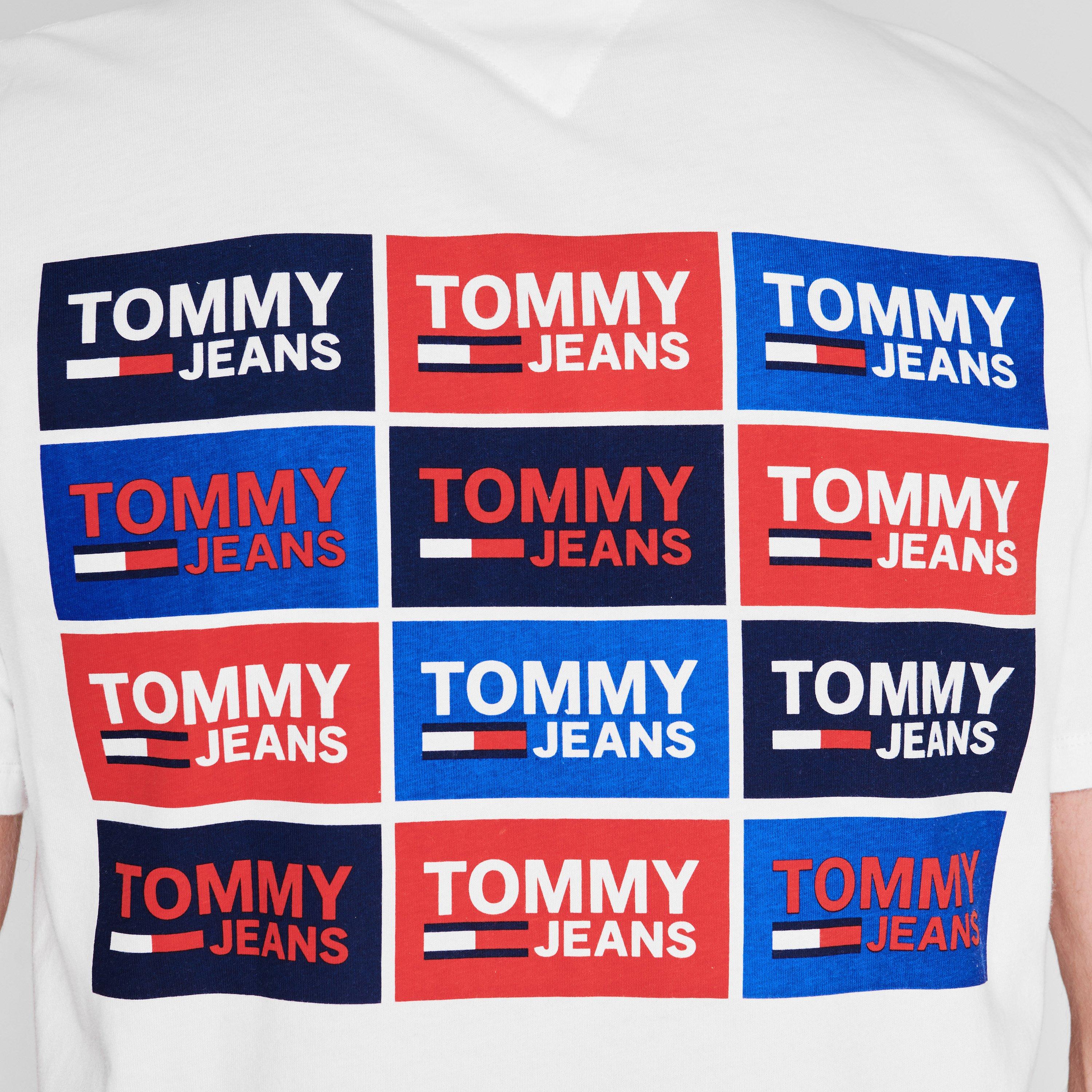 White - Replay - Men's Hawaiian Pocket Regular Fit T-Shirt - 5