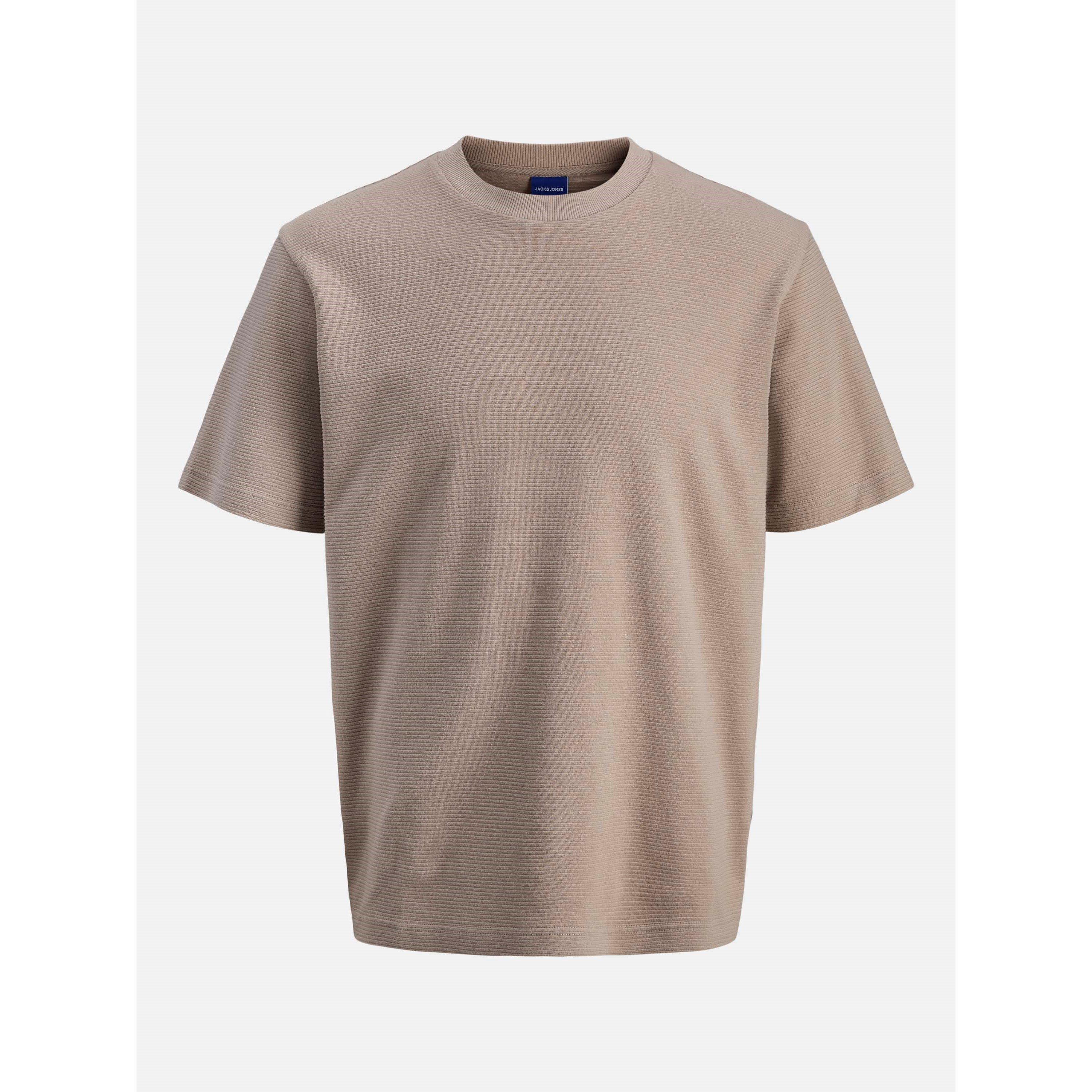 Mocha Meringue - Jack and Jones - Jack Ss T Crew Neck Sn99