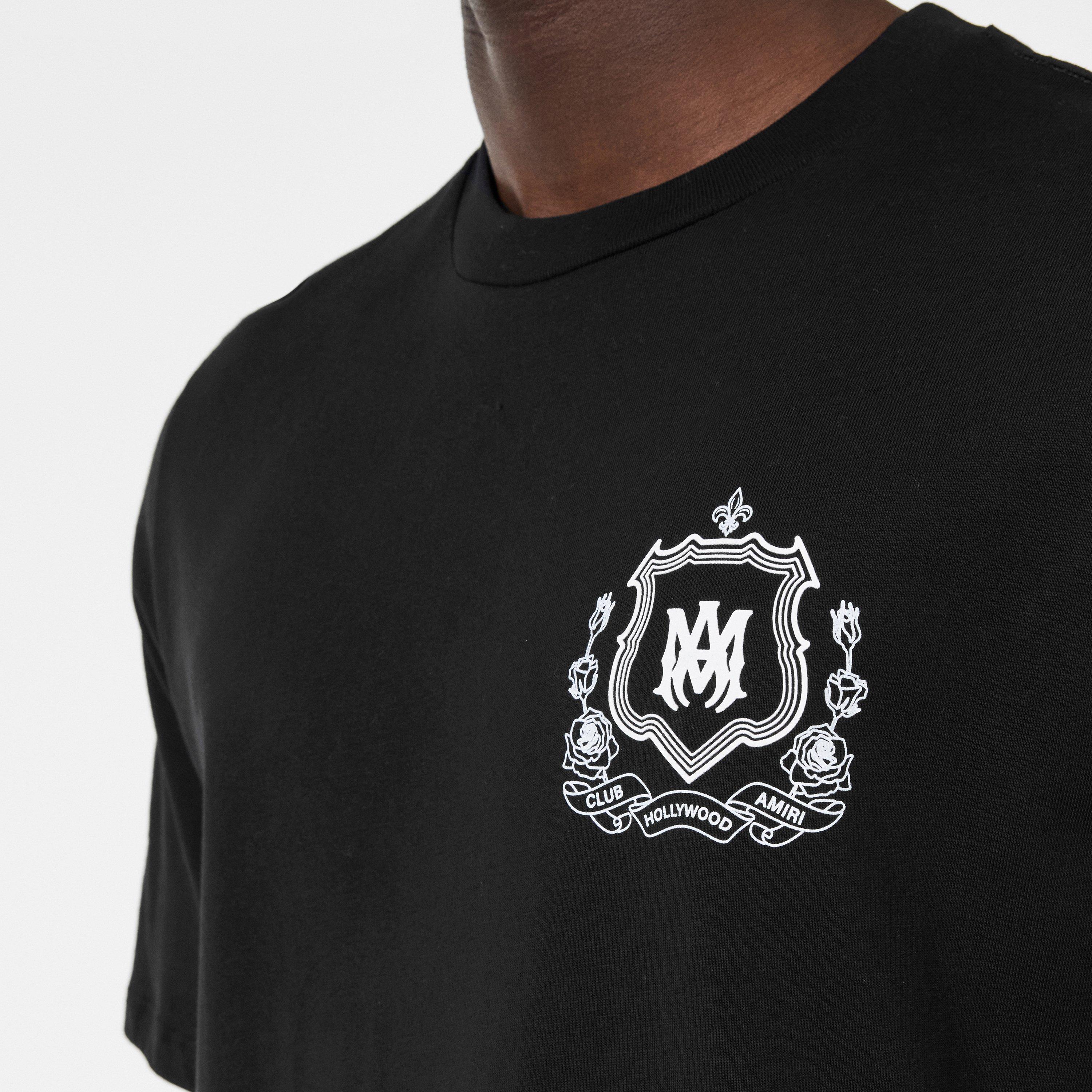 Black - Amiri - Men's Regular Fit T-Shirt - 5