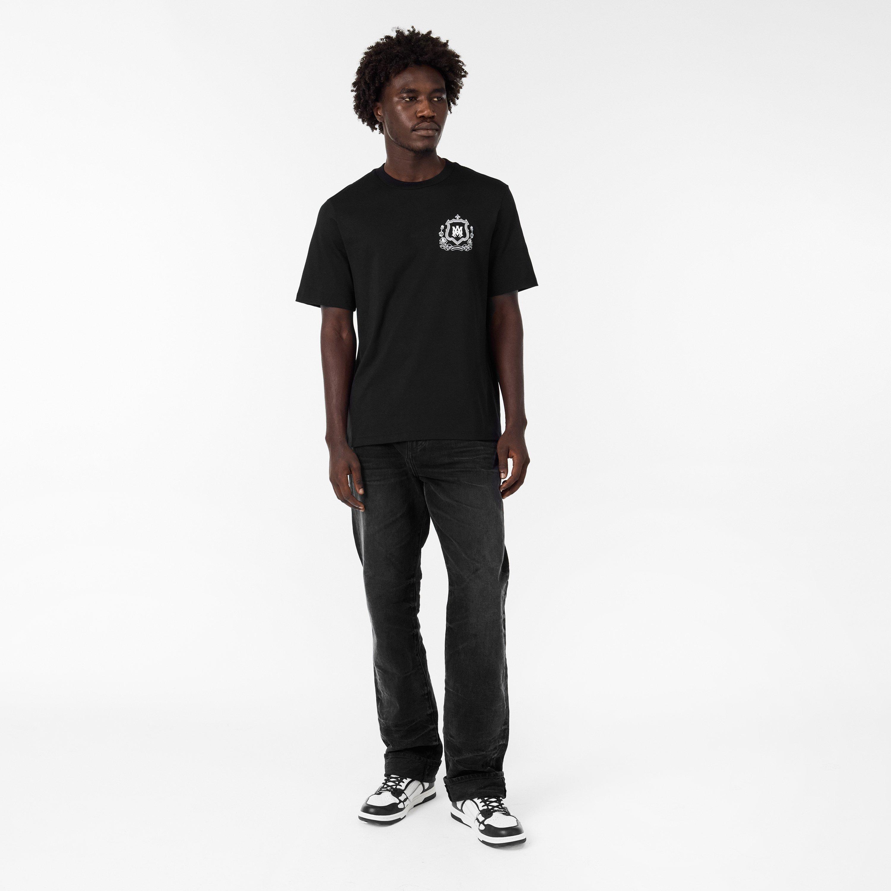 Black - Amiri - Men's Regular Fit T-Shirt - 6