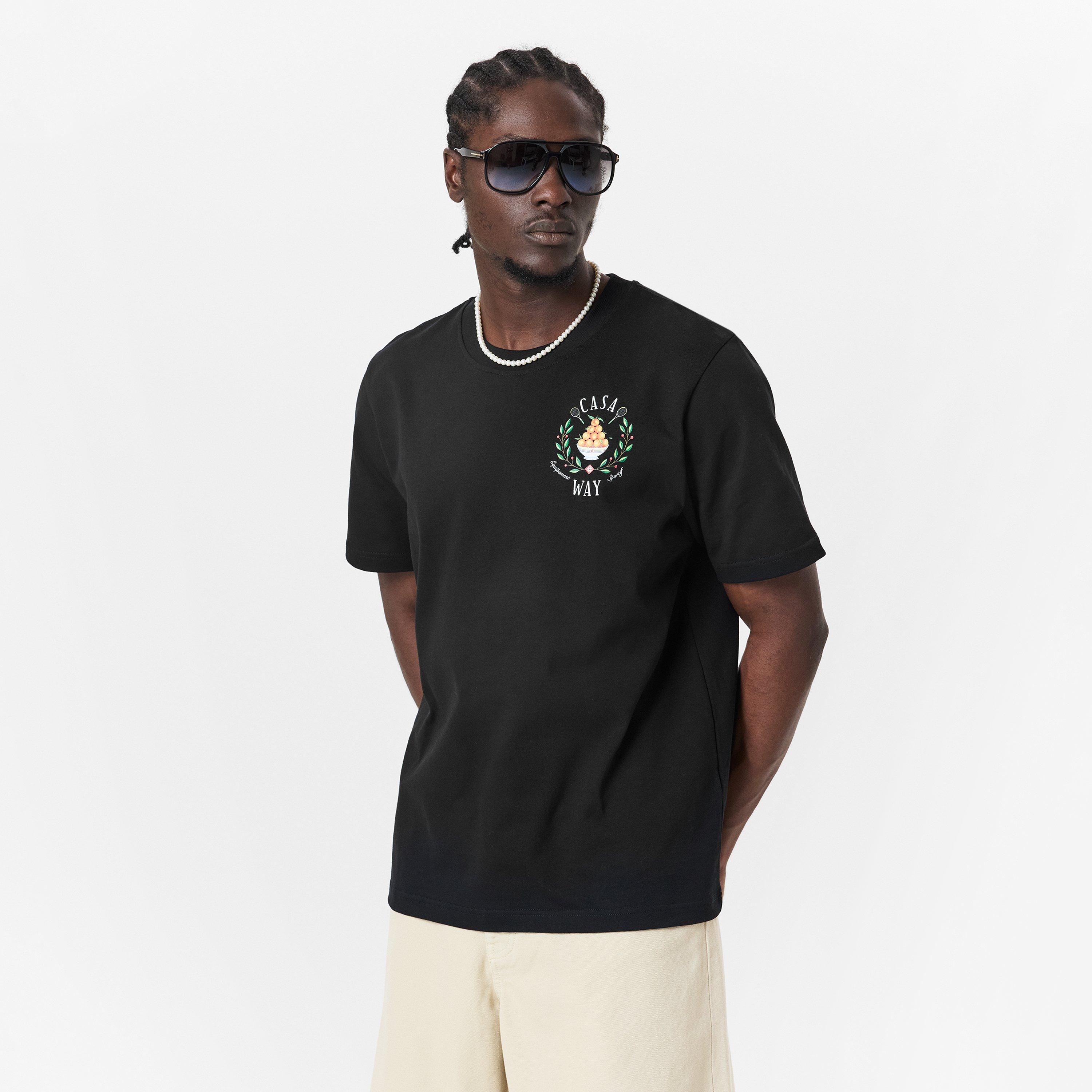 Black - Casablanca - Casa Way T-Shirt - 3