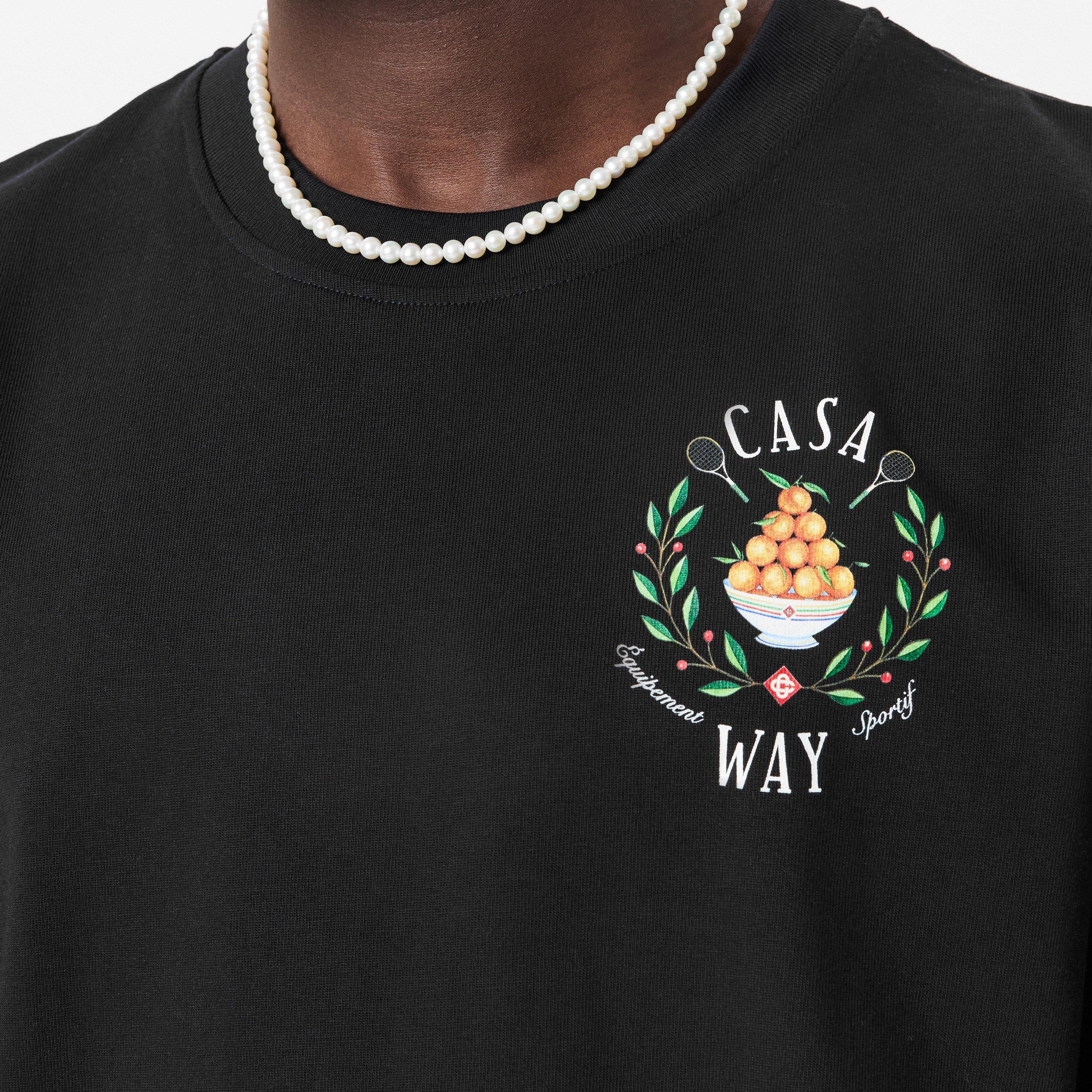 Black - Casablanca - Casa Way T-Shirt - 5