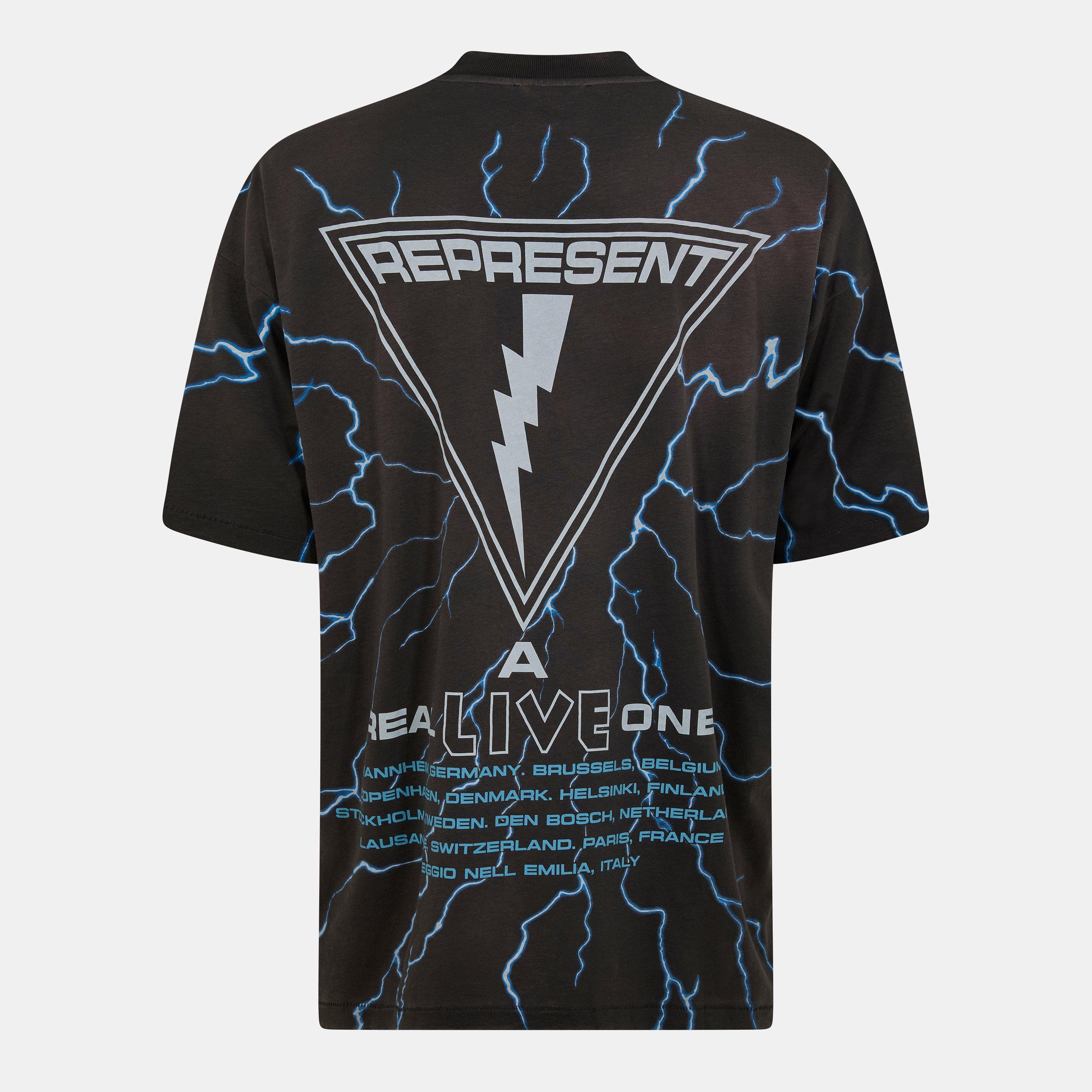 Stained Brown - Represent - Men's Rep Live One T-Shirt, Bold Fashion Metal Fusion - 2