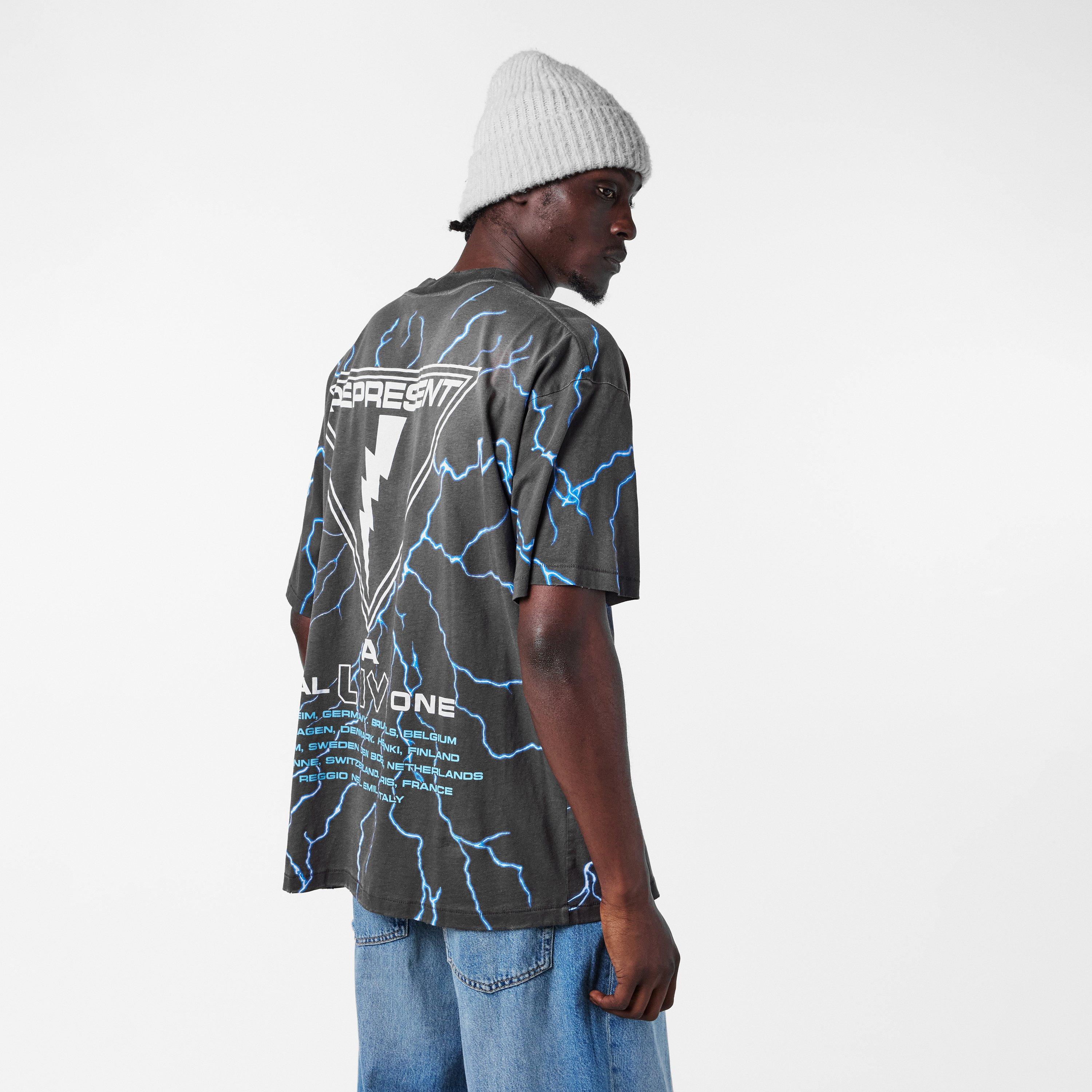 Stained Brown - Represent - Men's Rep Live One T-Shirt, Bold Fashion Metal Fusion - 4