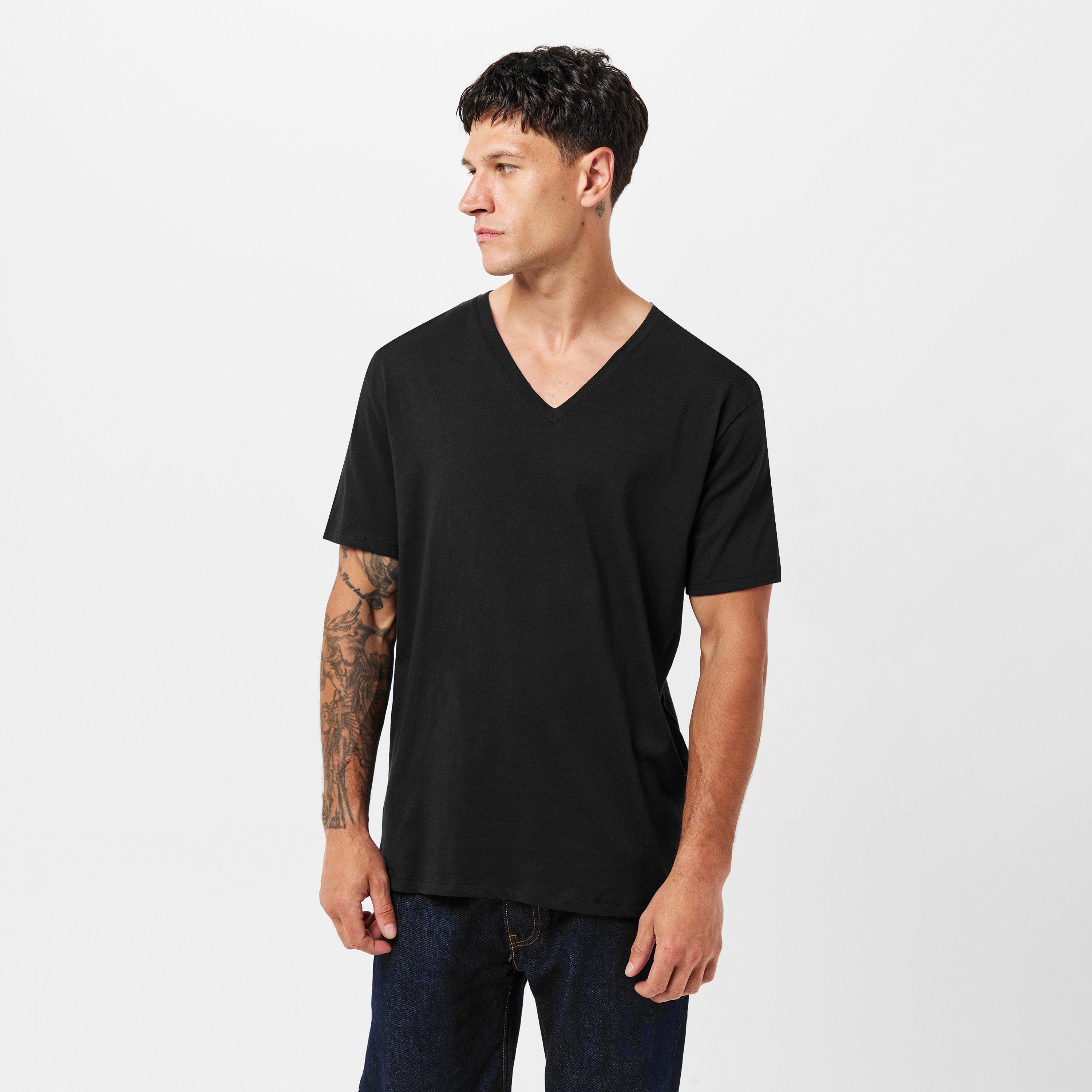 Black - Michael Kors - MK Basic V- Neck 3Pk - 2