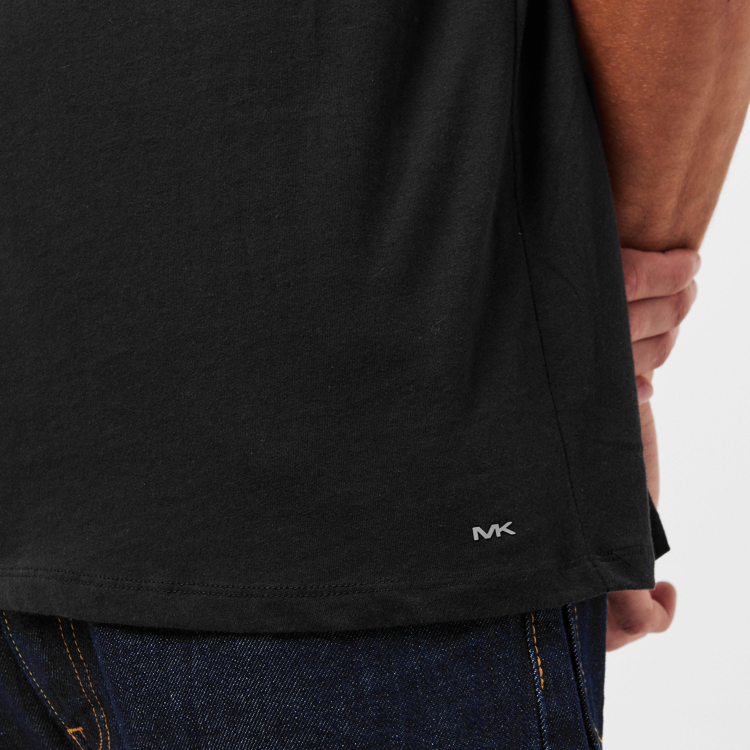 Black - Michael Kors - MK Basic V- Neck 3Pk - 4