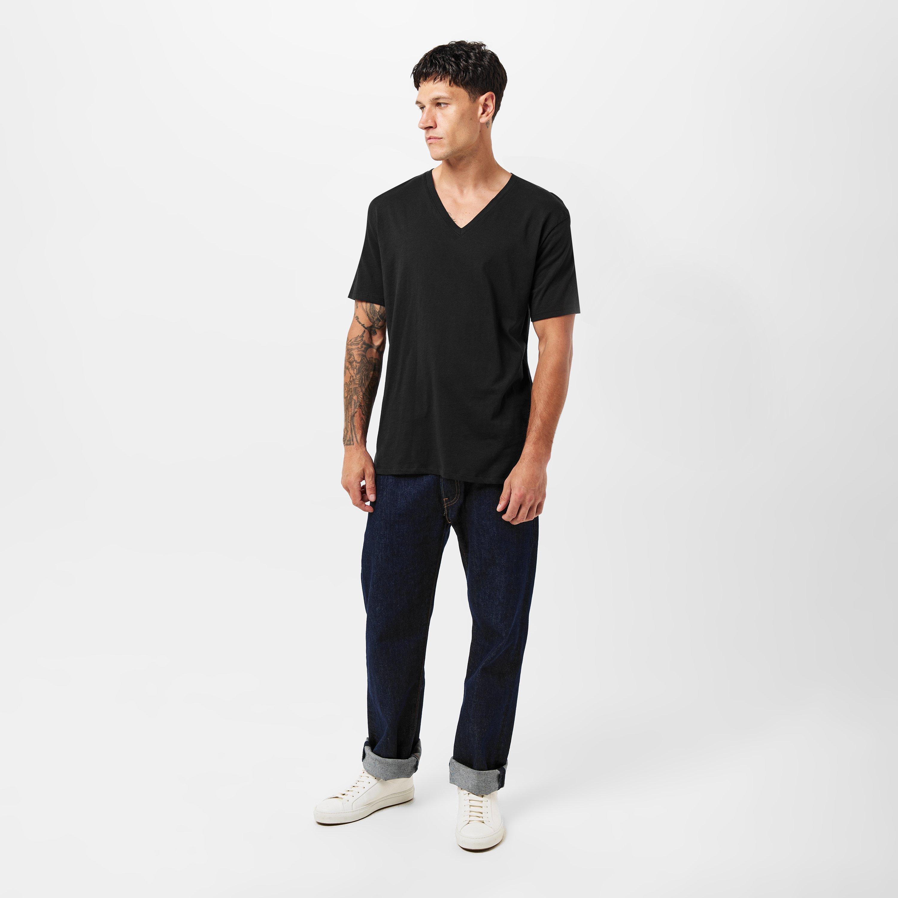 Black - Michael Kors - MK Basic V- Neck 3Pk - 5