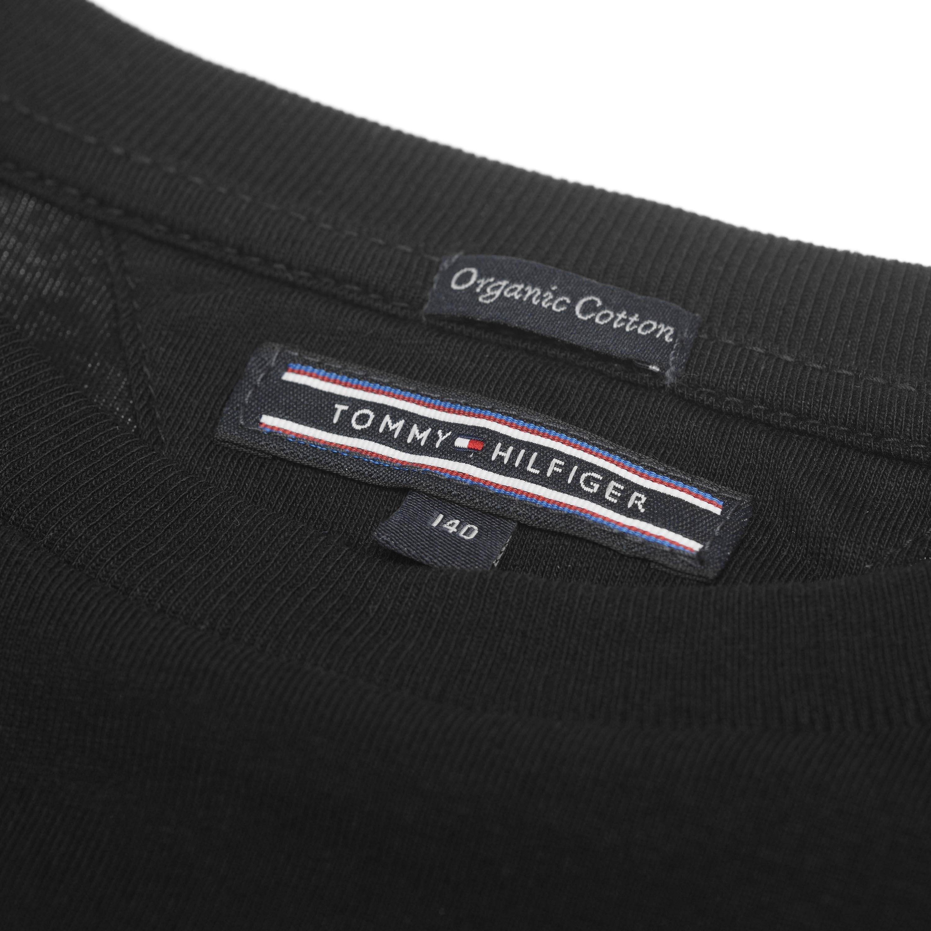 Schwarz - Tommy Hilfiger - Original T Shirt Children's - 3