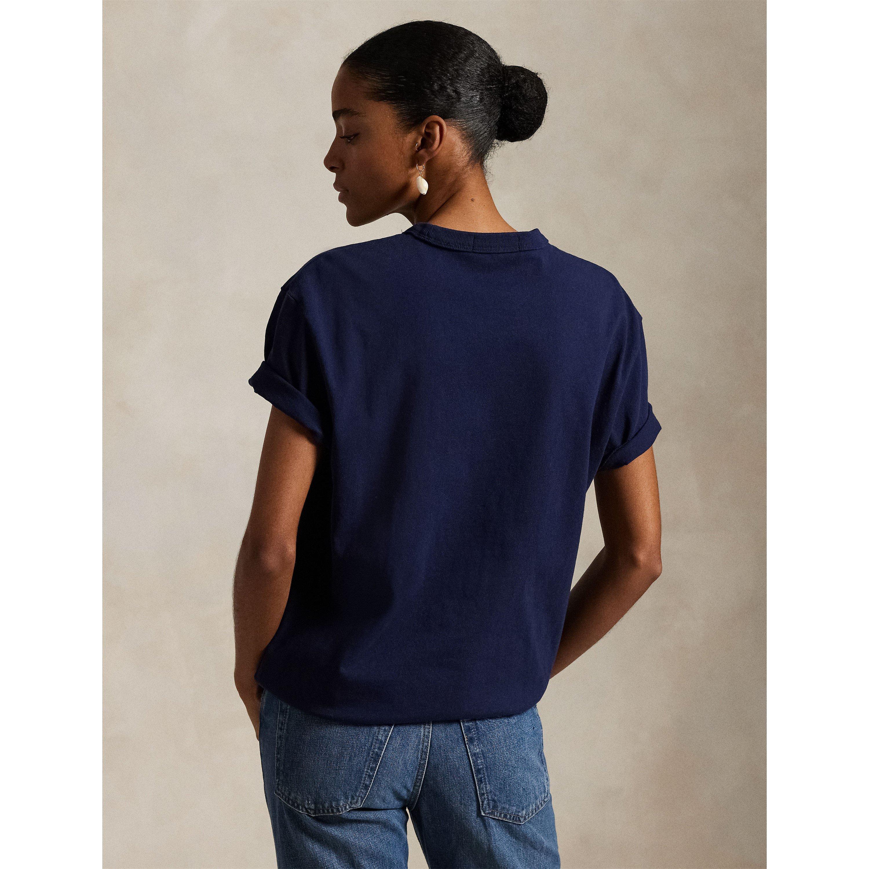 Cruise Navy - Polo Sport by Ralph Lauren - Side Logo T-Shirt - 4