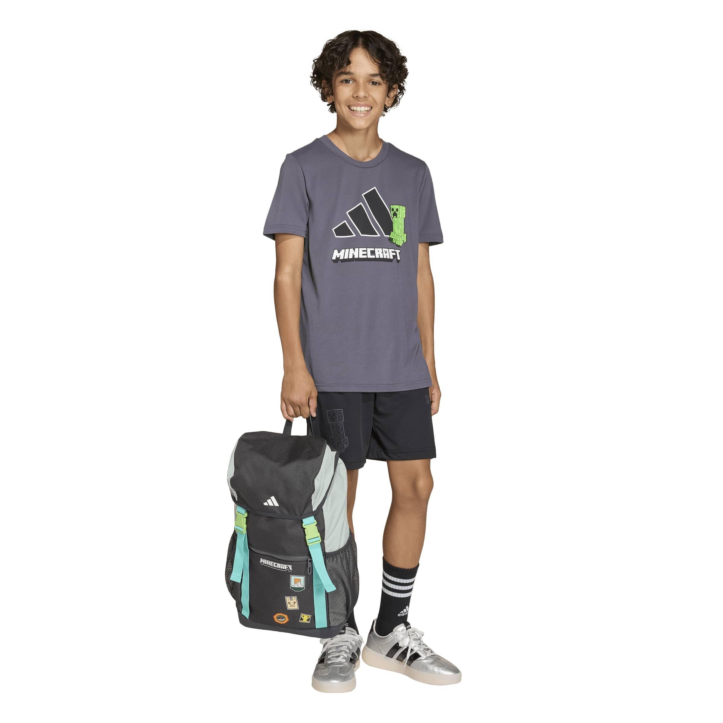 Cinzento - adidas - Adidas Minecraft Tee Jn99 - 6