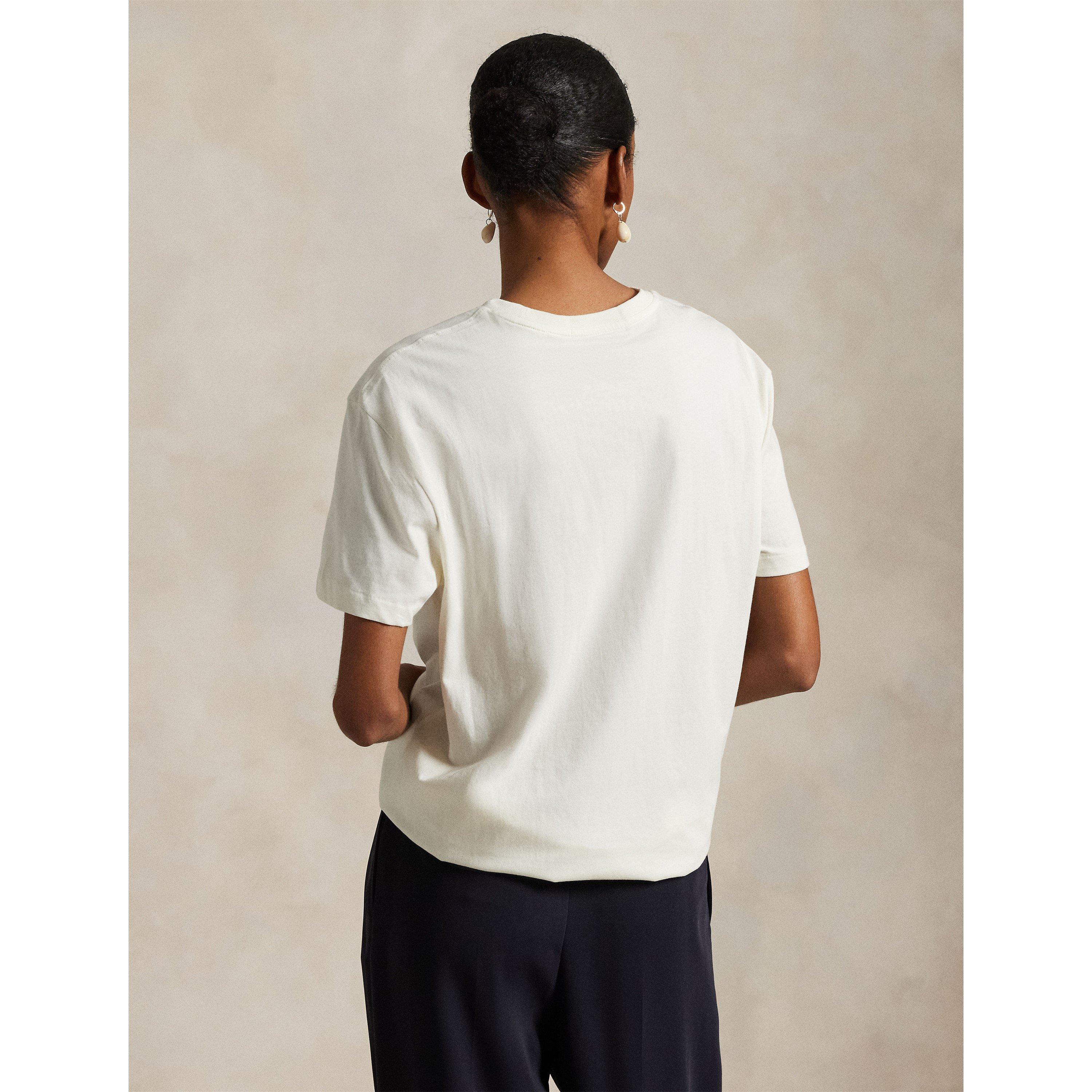 Clubhouse Cream - Polo Sport by Ralph Lauren - Logo T-Shirt - 3