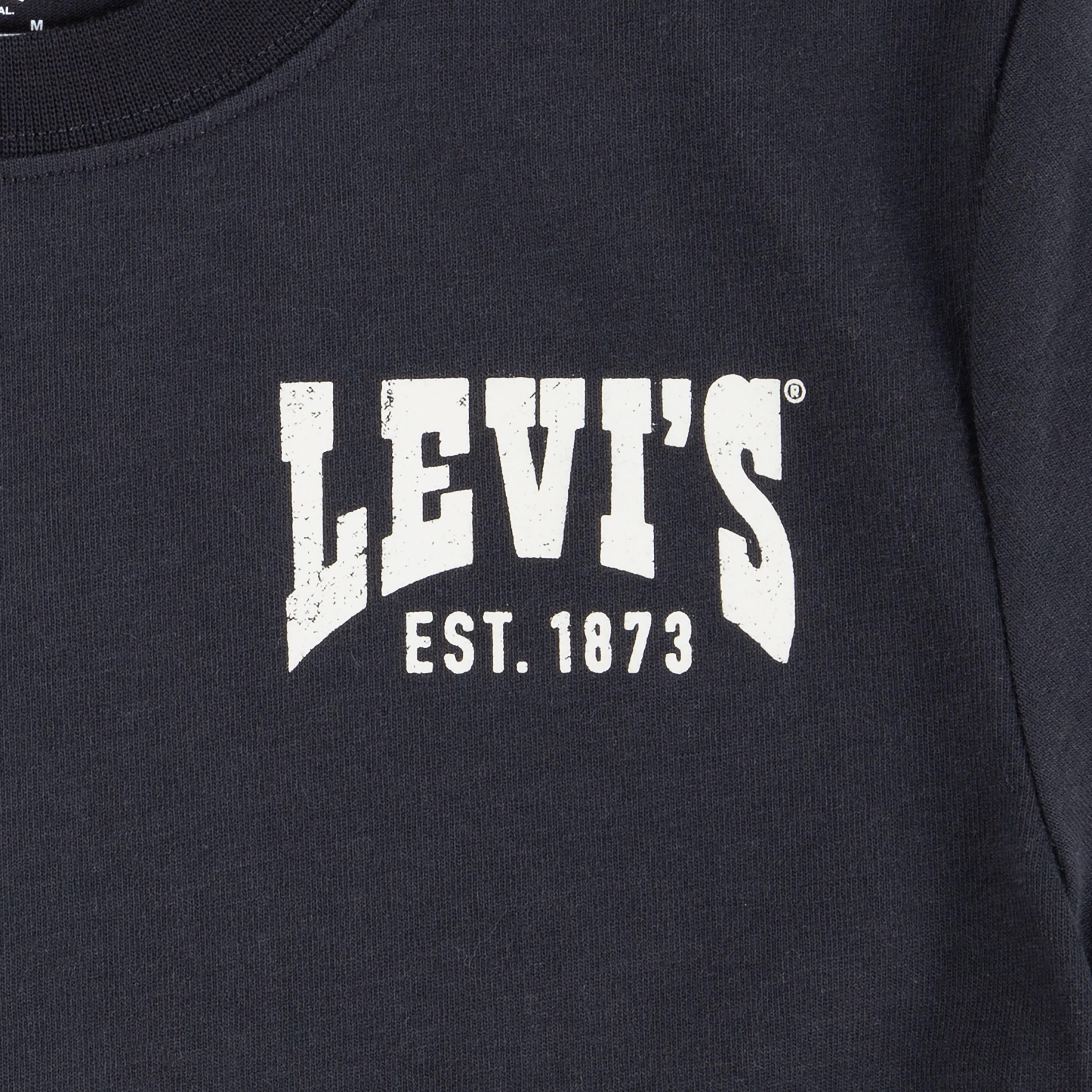 Jet Black G52 - Levis - Kids' Valley Regular Fit T-Shirt - 4