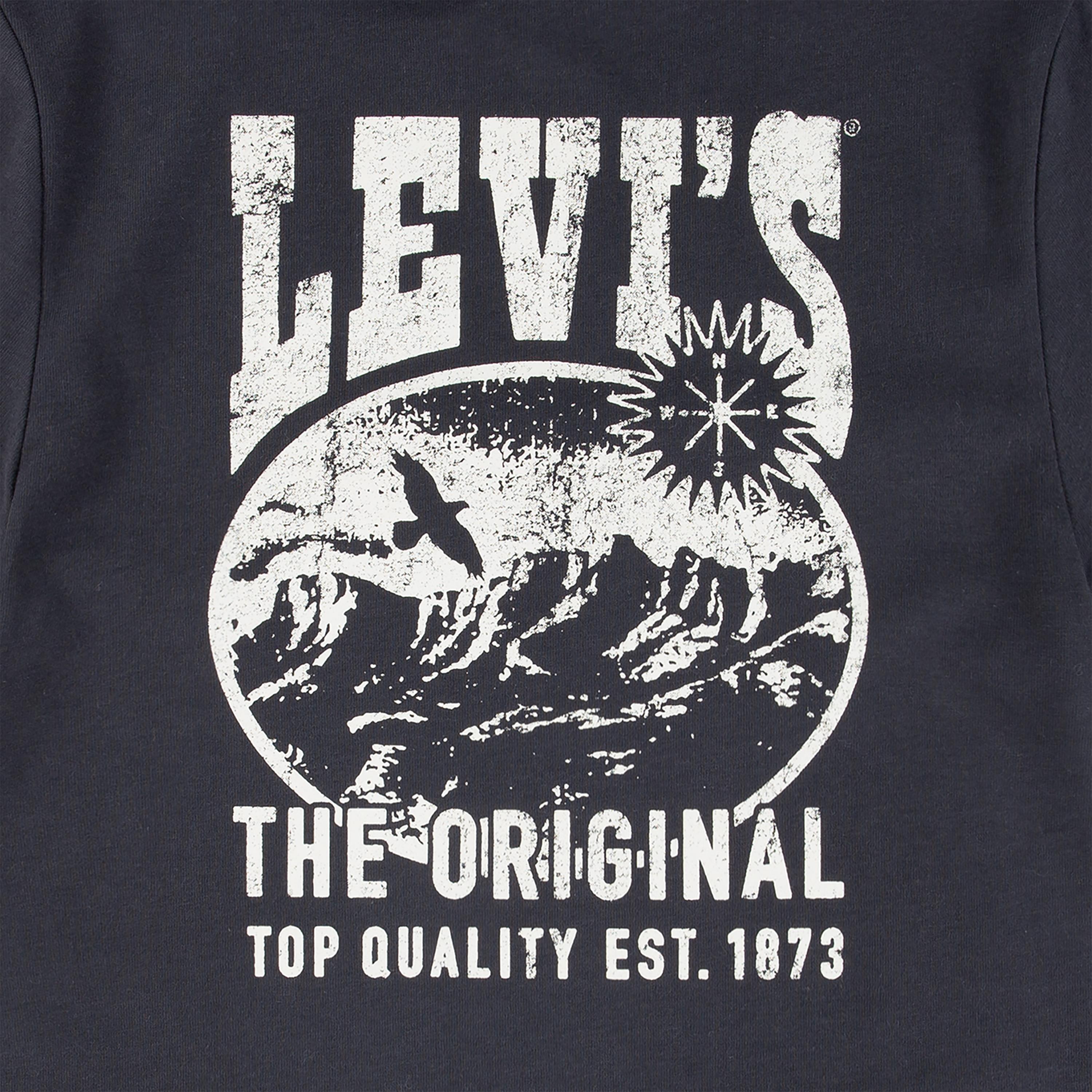 Jet Black G52 - Levis - Kids' Valley Regular Fit T-Shirt - 5