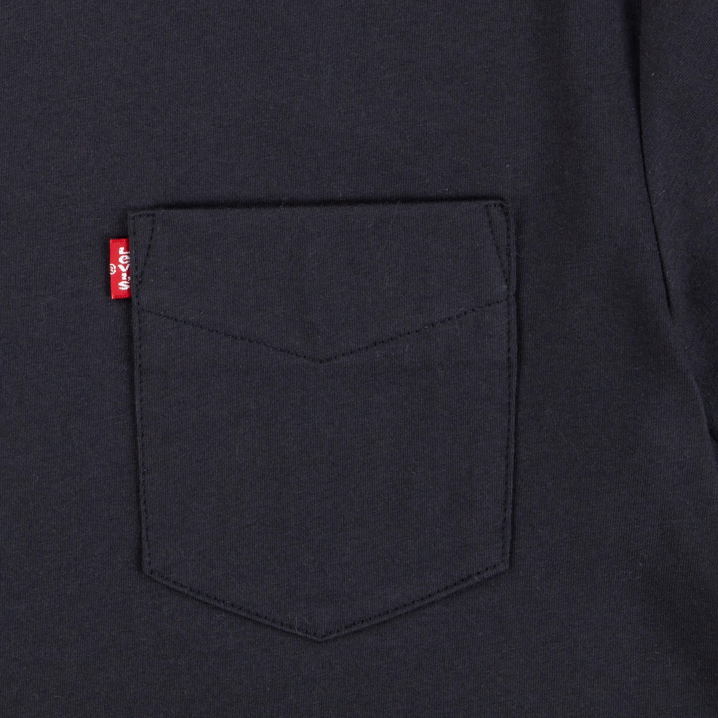 Jet Black G52 - Levis - Regular Fit Pocket T-Shirt - 3