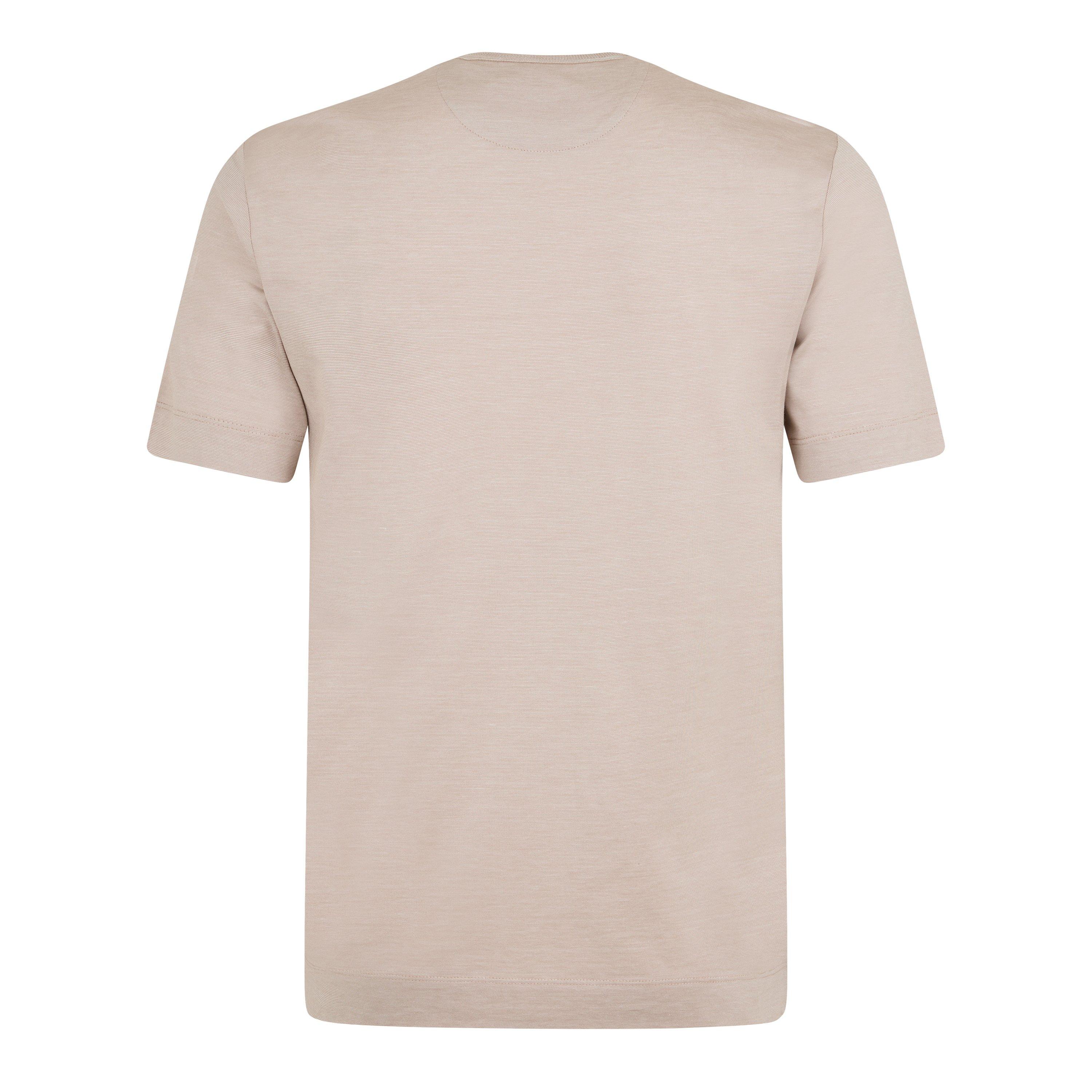 Med Beige 260 - Boss - Men's HBC L Tesar 79 Regular Fit T-Shirt - 2