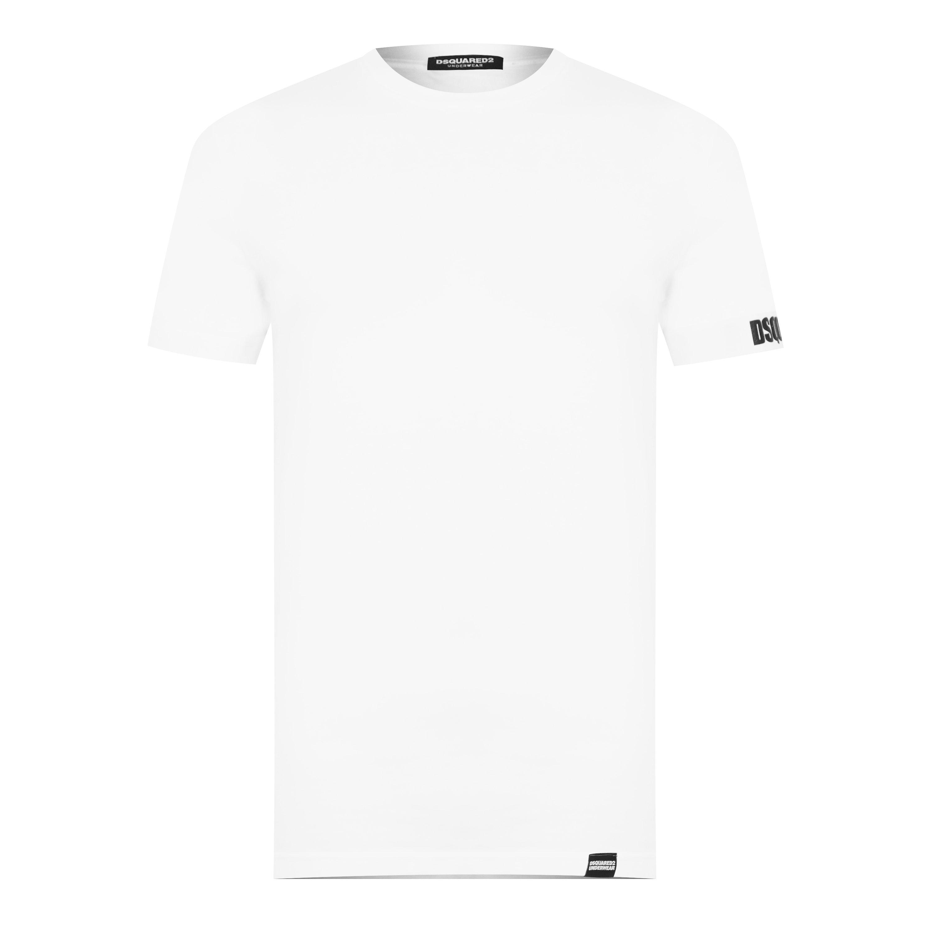 White 100 - DSquared2 - Logo T-Shirt - 1