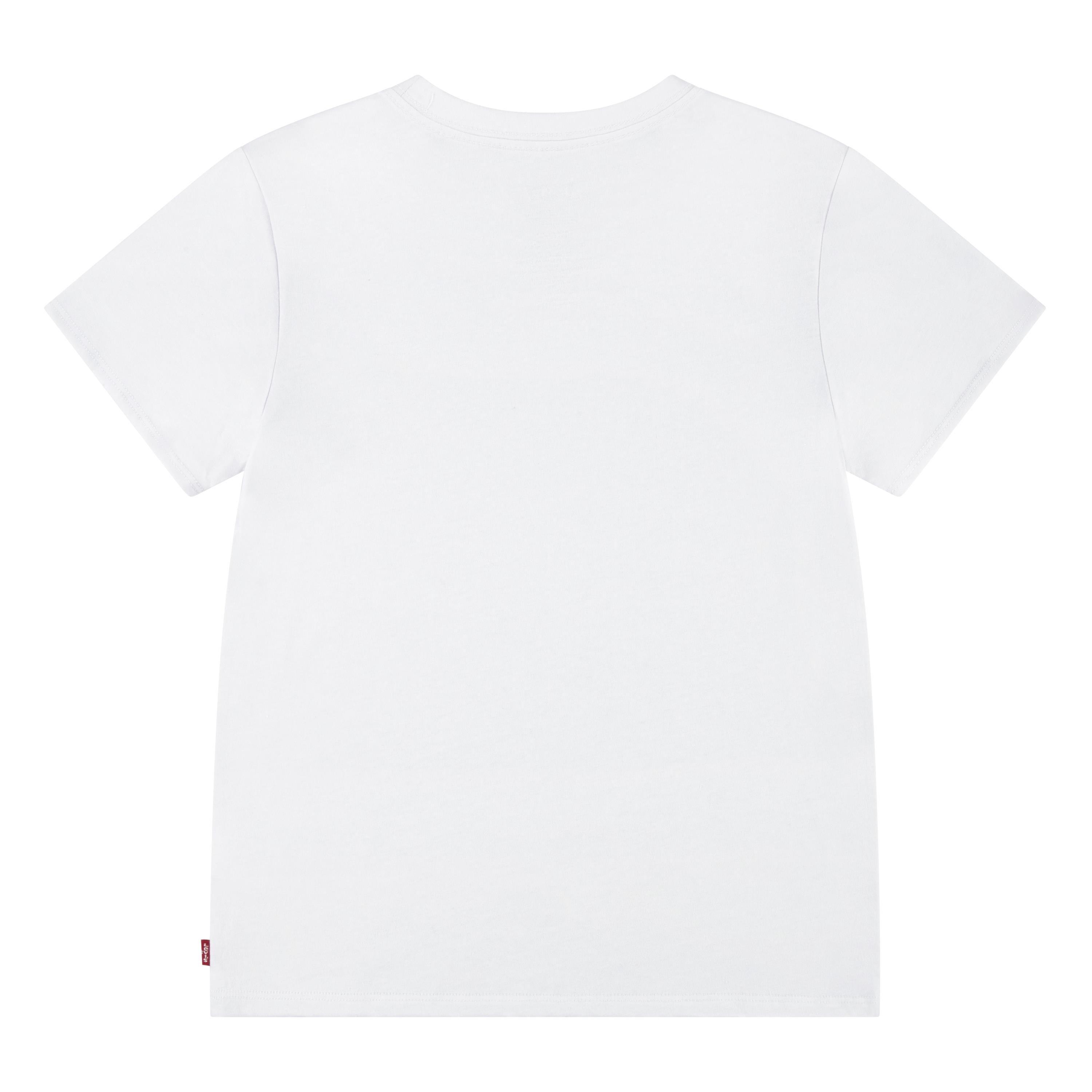 White - Levis - Kids' Small Logo Regular Fit T-Shirt - 3