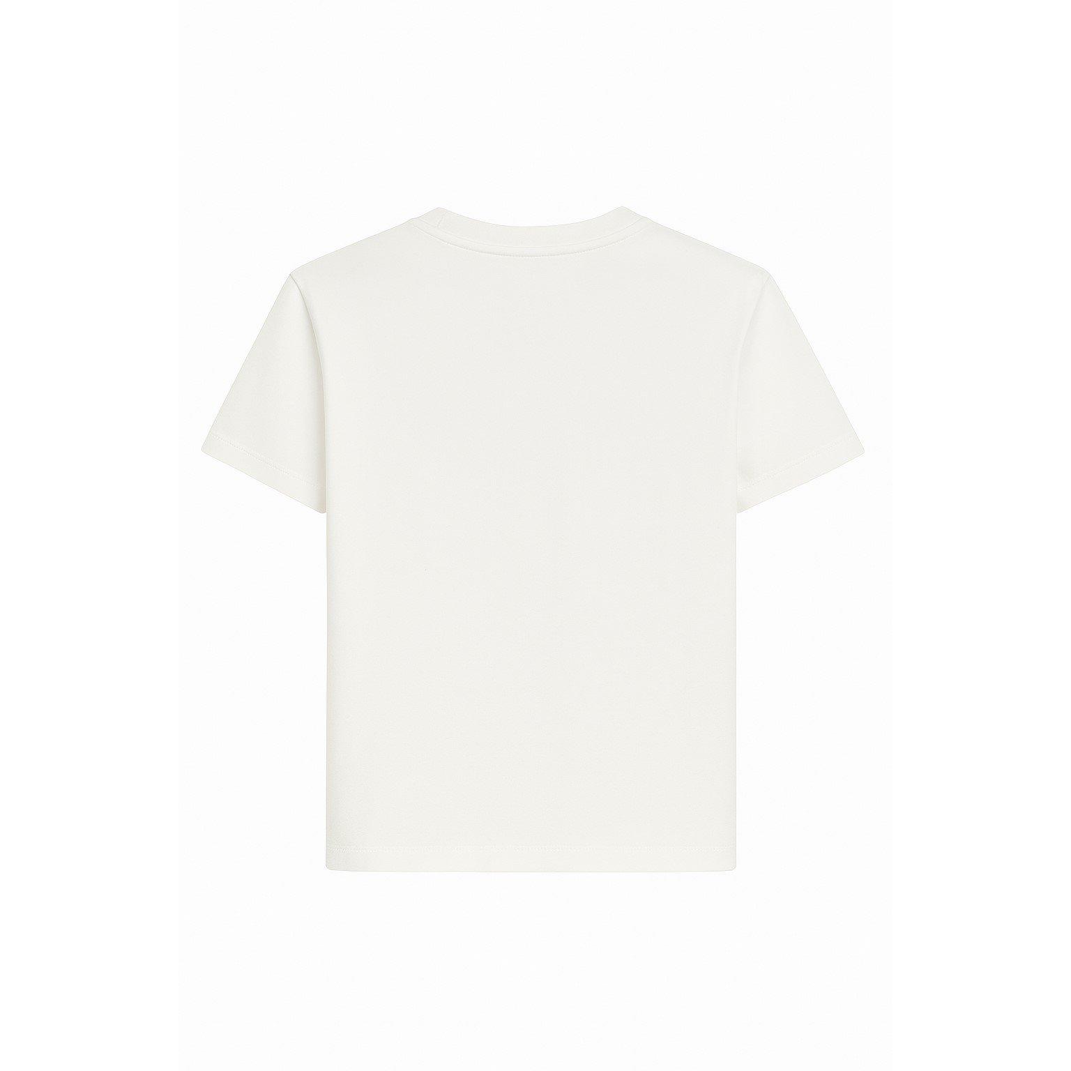 MF1White - Roberto Cavalli - Cavalli Lgo T-Shirt Jn61 - 3