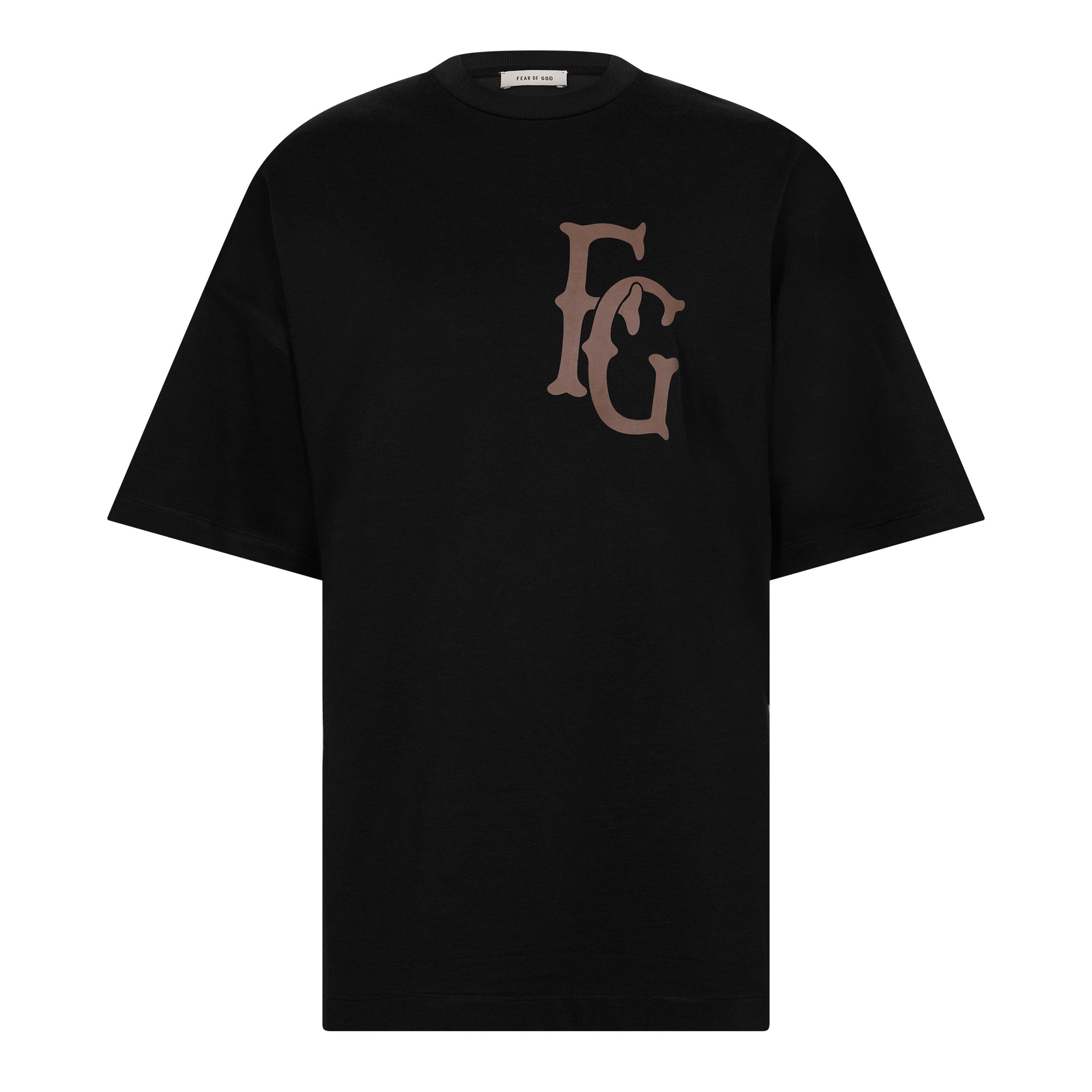 Black - Fear Of God - Men's Oversized T-Shirt - 1