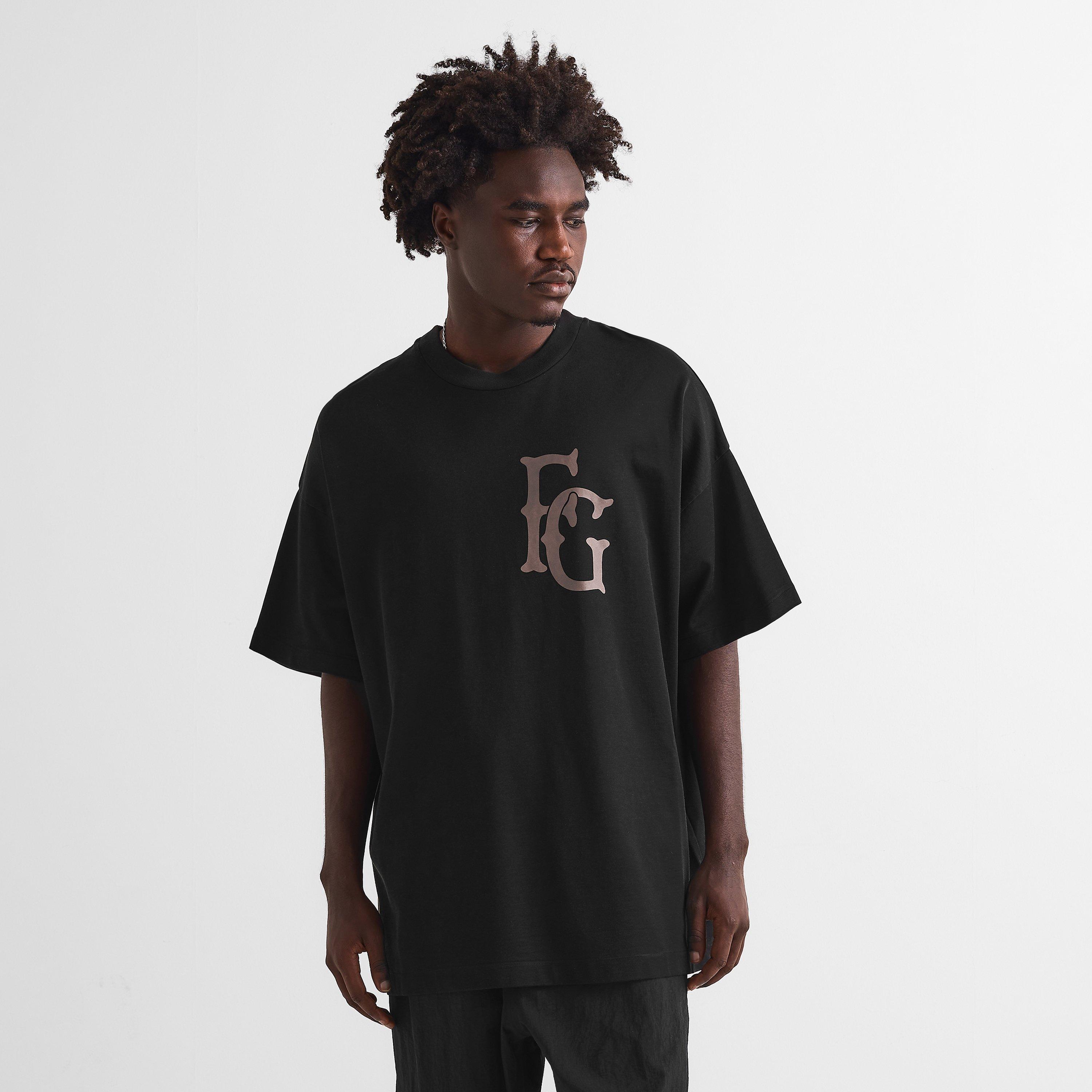 Black - Fear Of God - Men's Oversized T-Shirt - 3