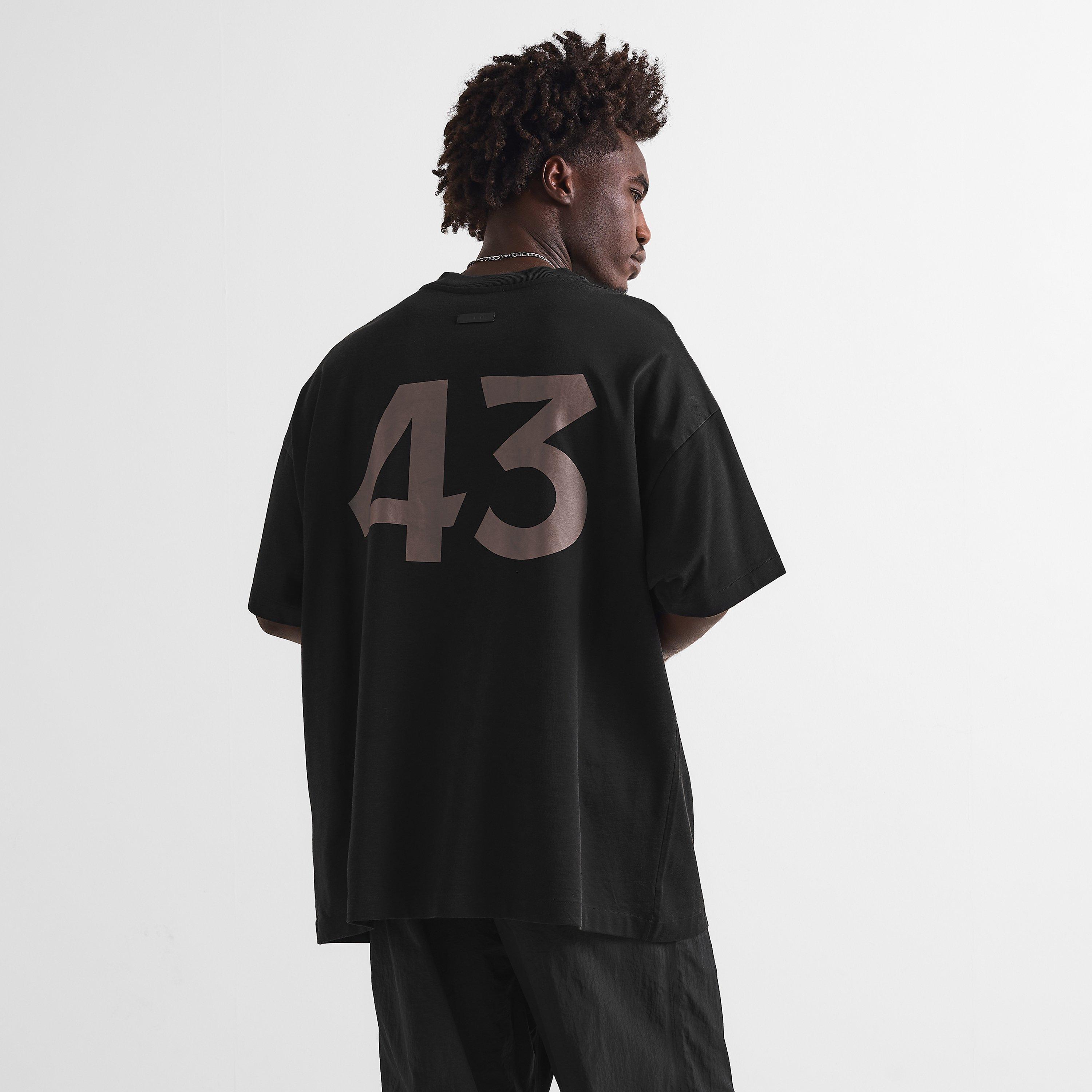 Black - Fear Of God - Men's Oversized T-Shirt - 4