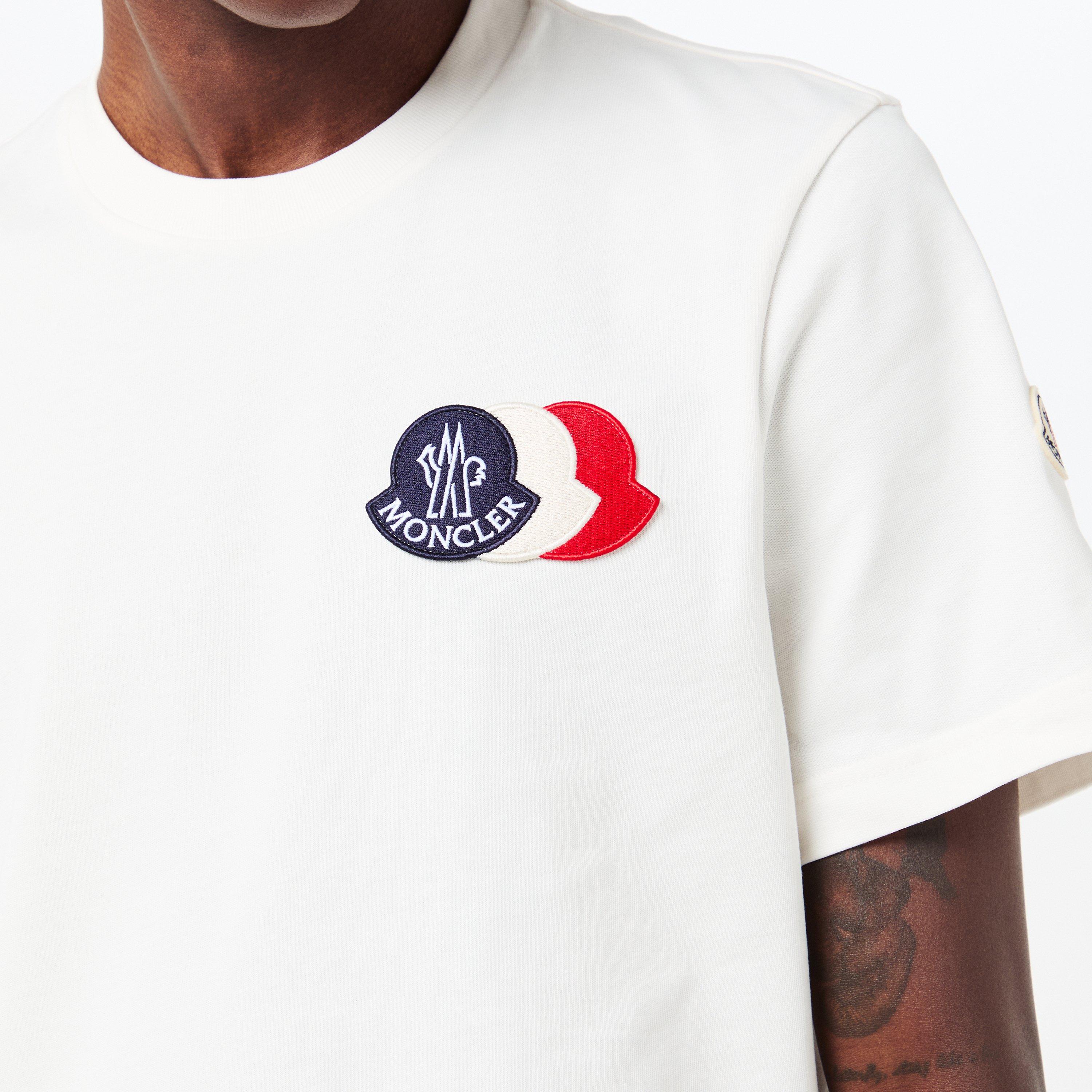 White 034 - Moncler - Men's Regular Fit T-Shirts - 5
