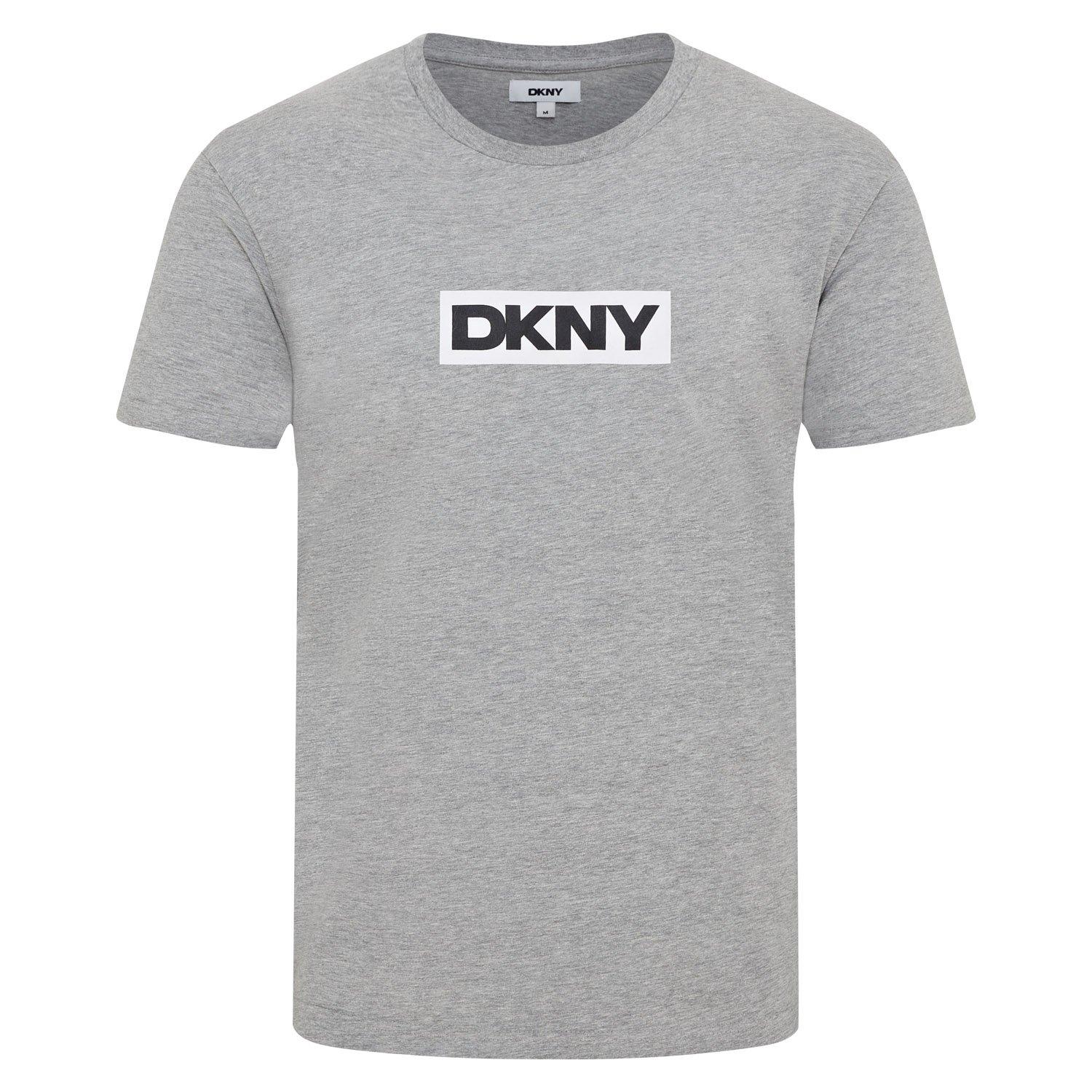 Grey Marl - DKNY - Mens Short Sleeved T-shirt Nuggets - 1