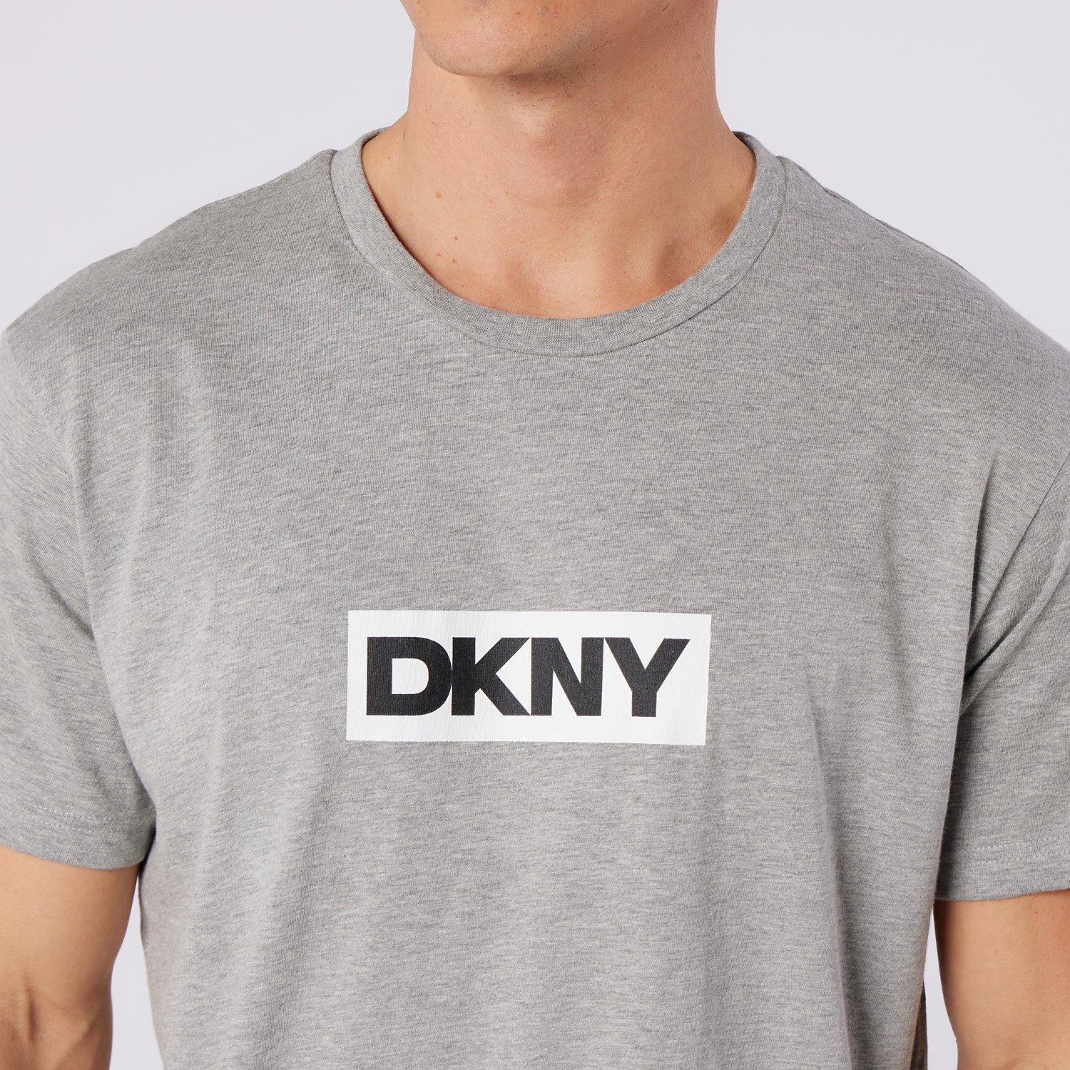 Grey Marl - DKNY - DKNY Mens Short Sleeved T-shirt Nuggets - 6