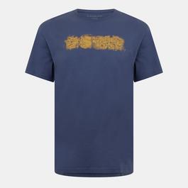 G Star Distressed Logo T-Shirt