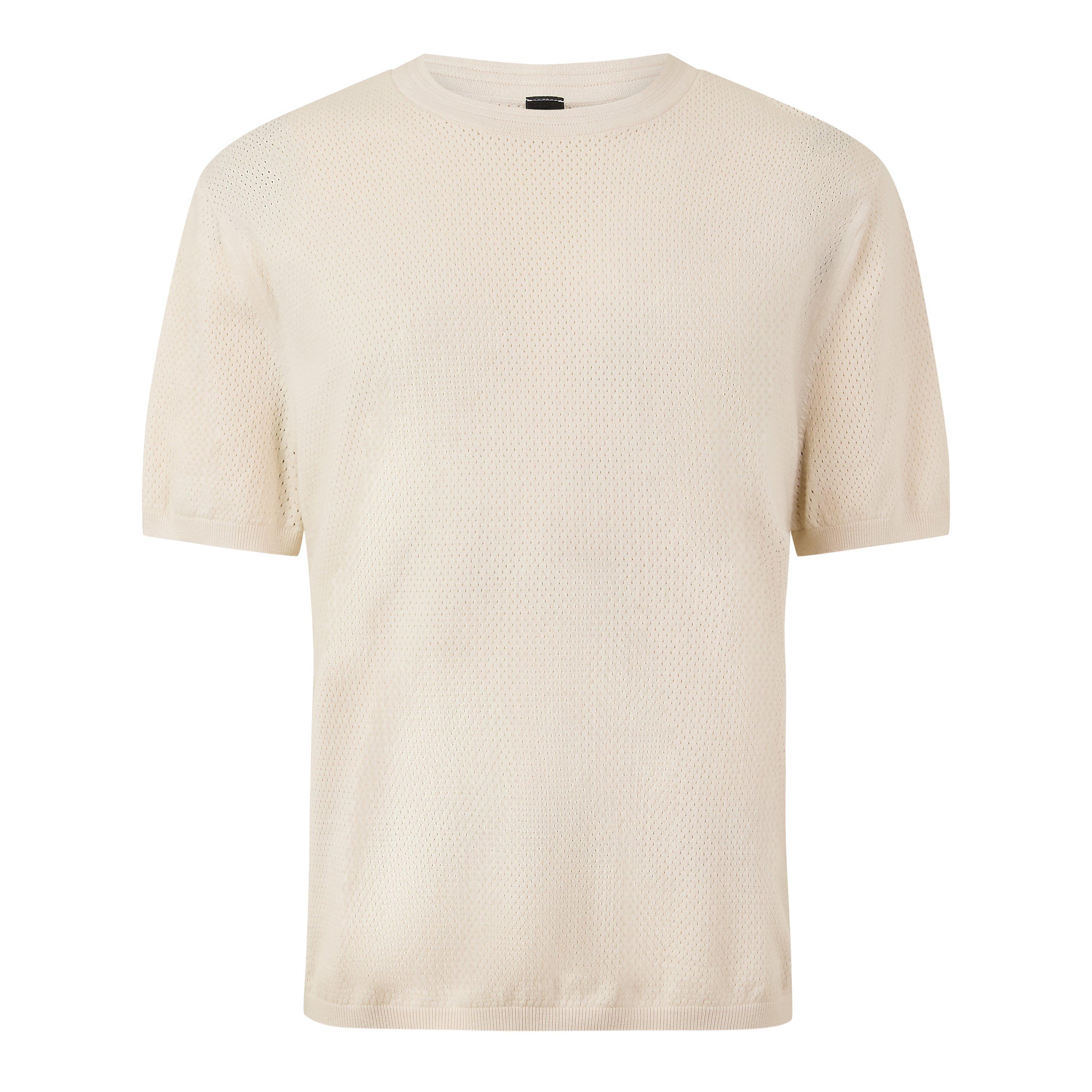Light Ivory - Lululemon - LLM Easy T-Shirt Sn63 - 1