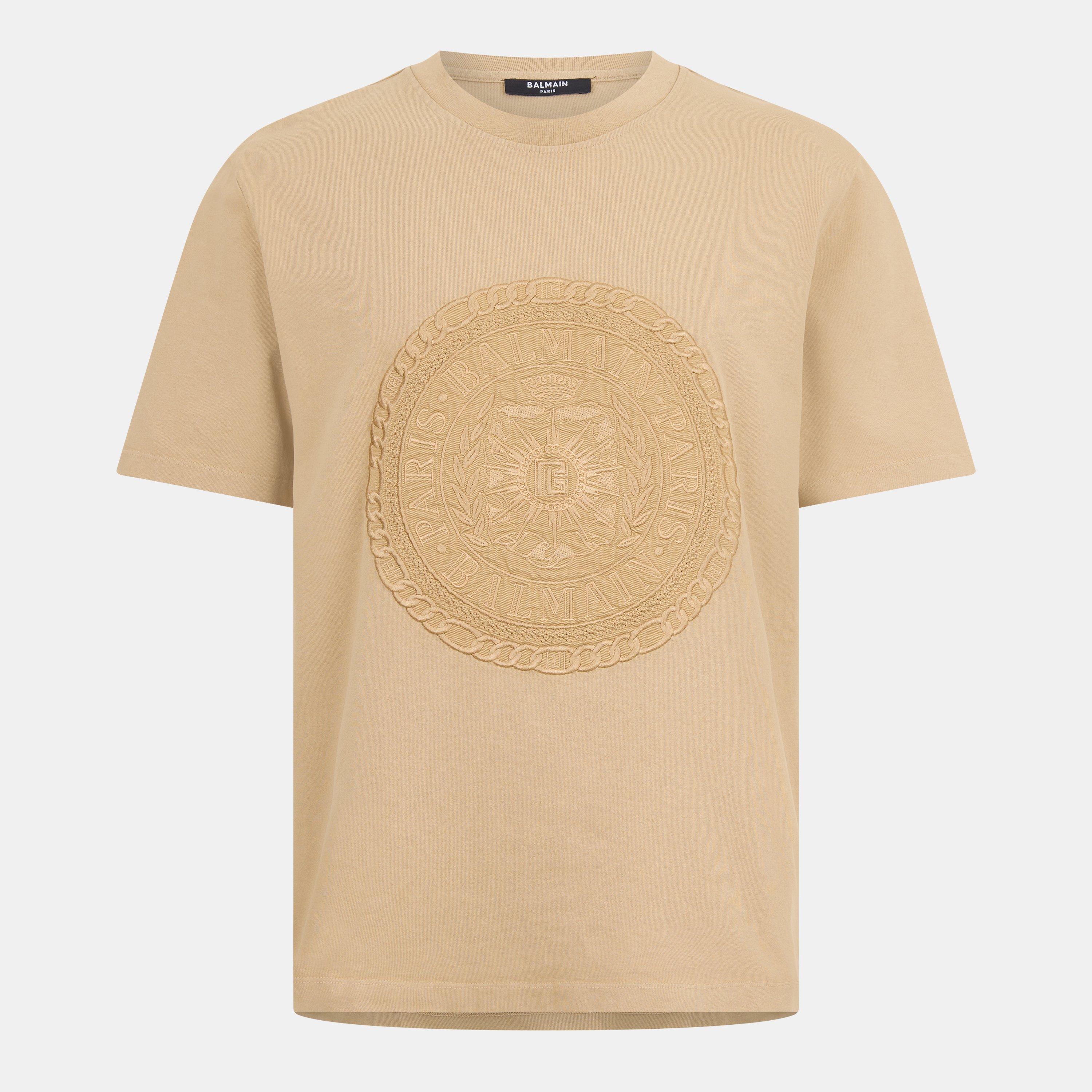Camel - Balmain - Men's Medal Regular Fit T-Shirt - 1