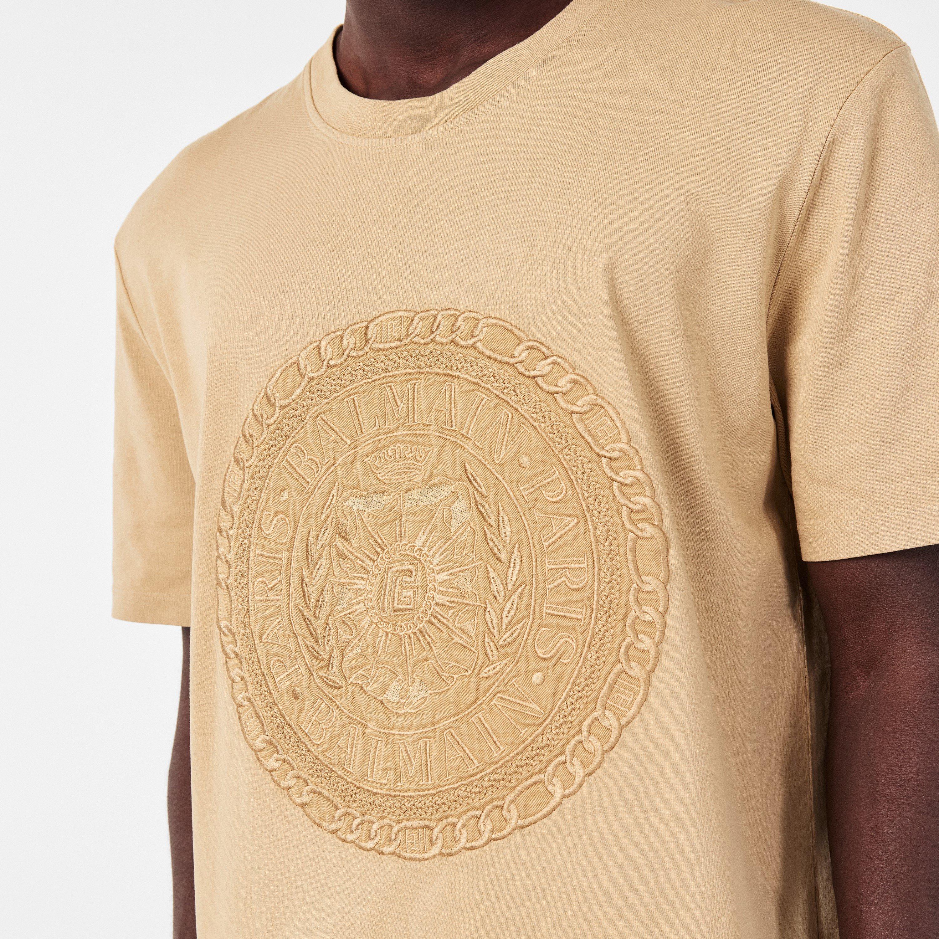 Camel - Balmain - Men's Medal Regular Fit T-Shirt - 5