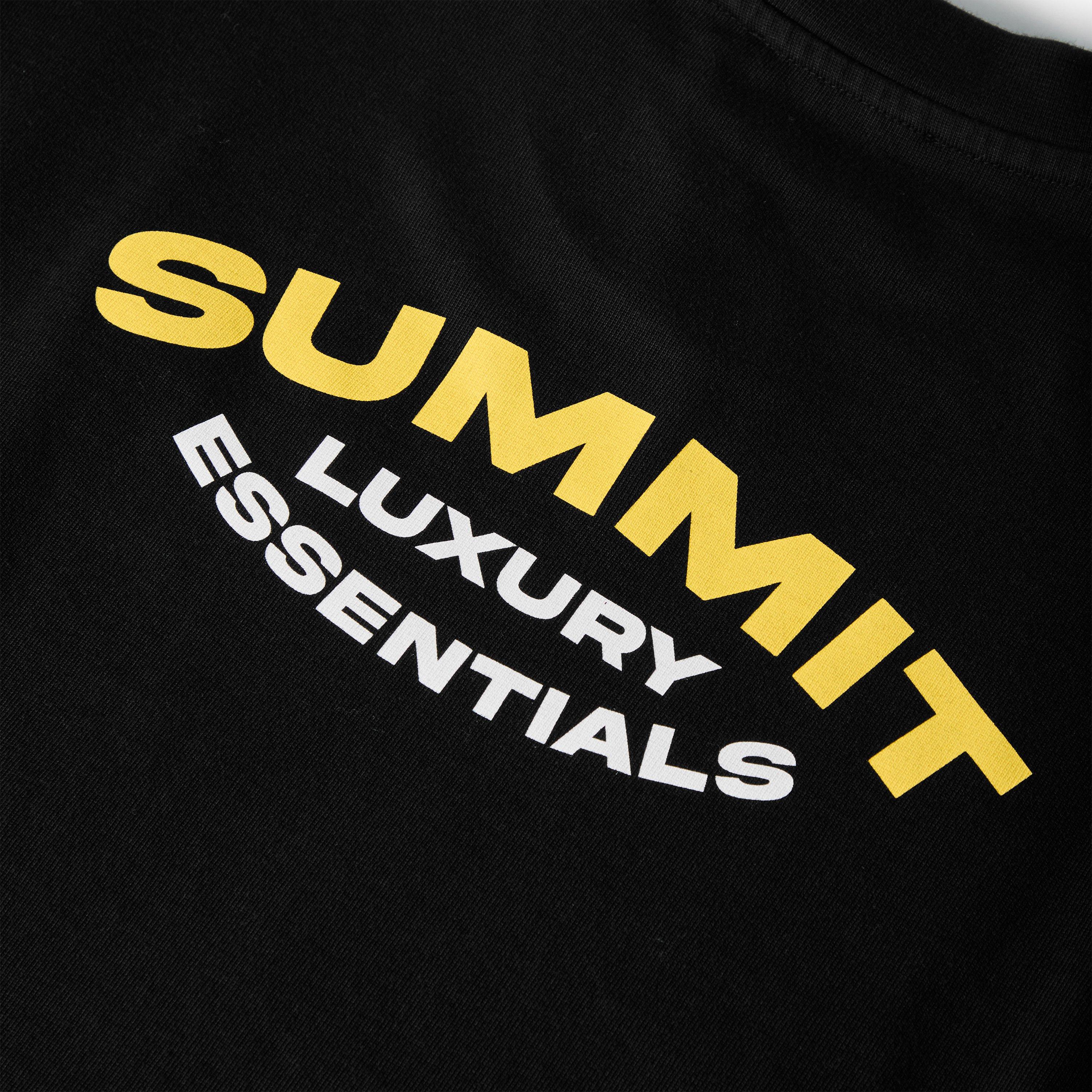 Black/Yellow - Summit - Summit Lux Ess Tee Sn62 - 5