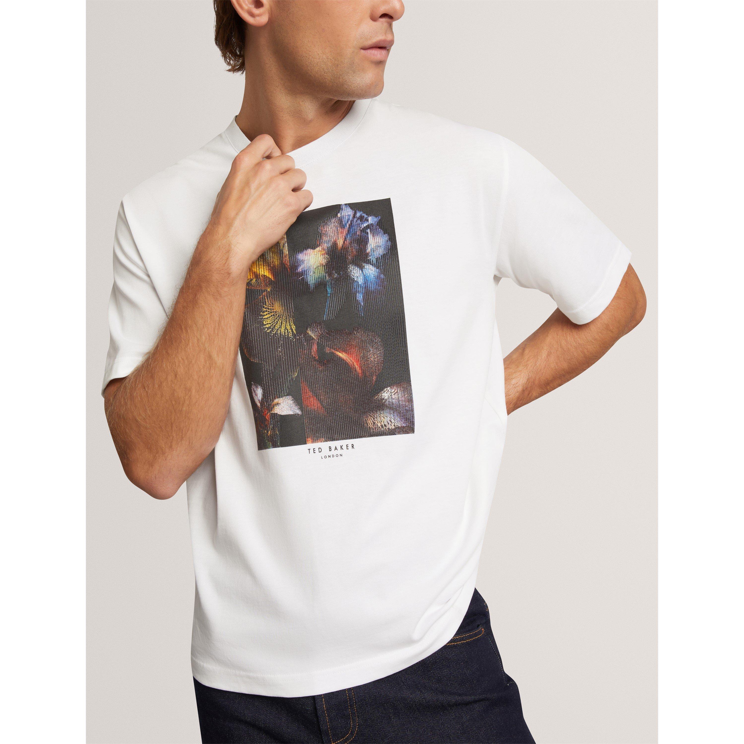 Bianco - Ted Baker - Ted SS Print Tee Sn71 - 2