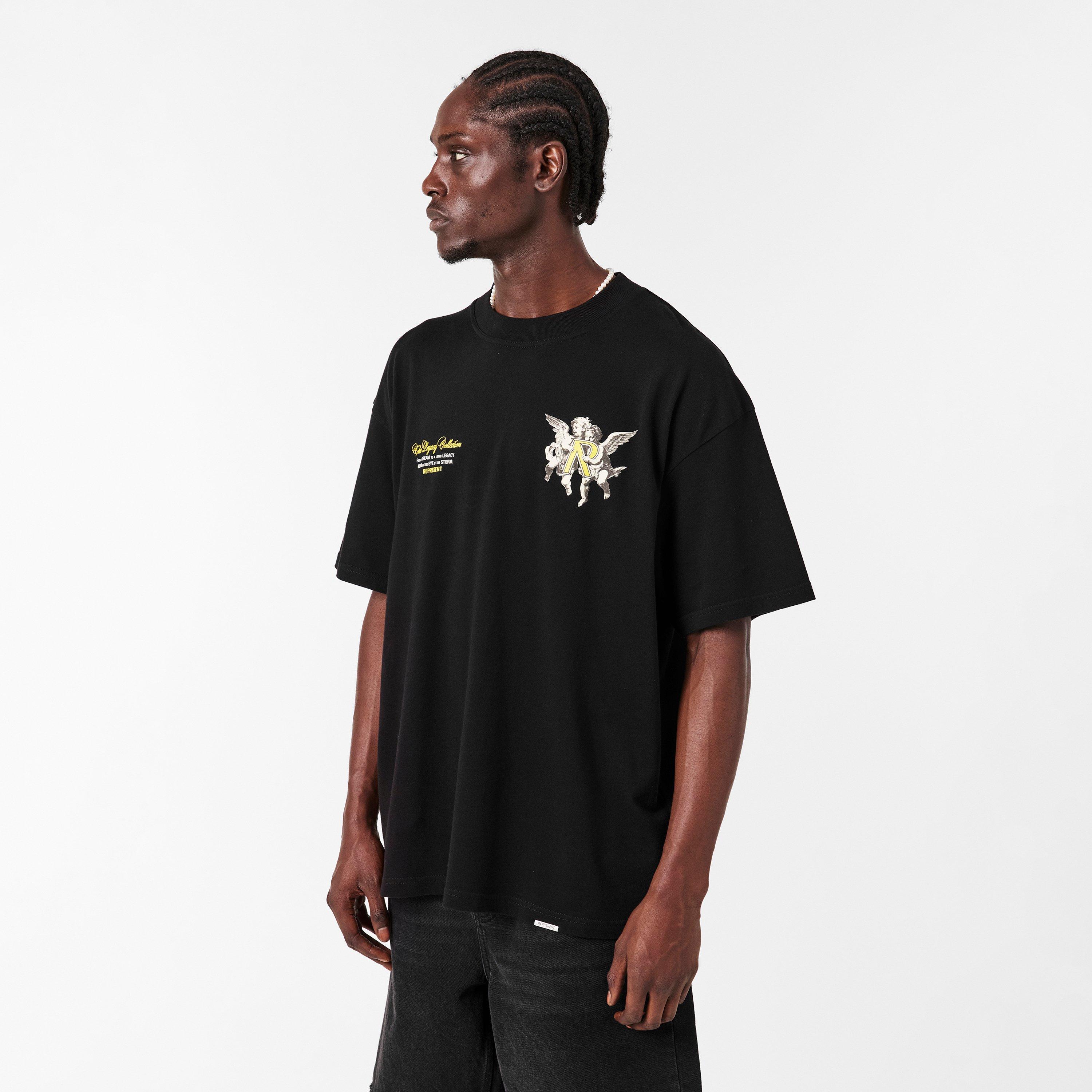 Jet Black - Represent - Men's Oversized T-Shirt - 3