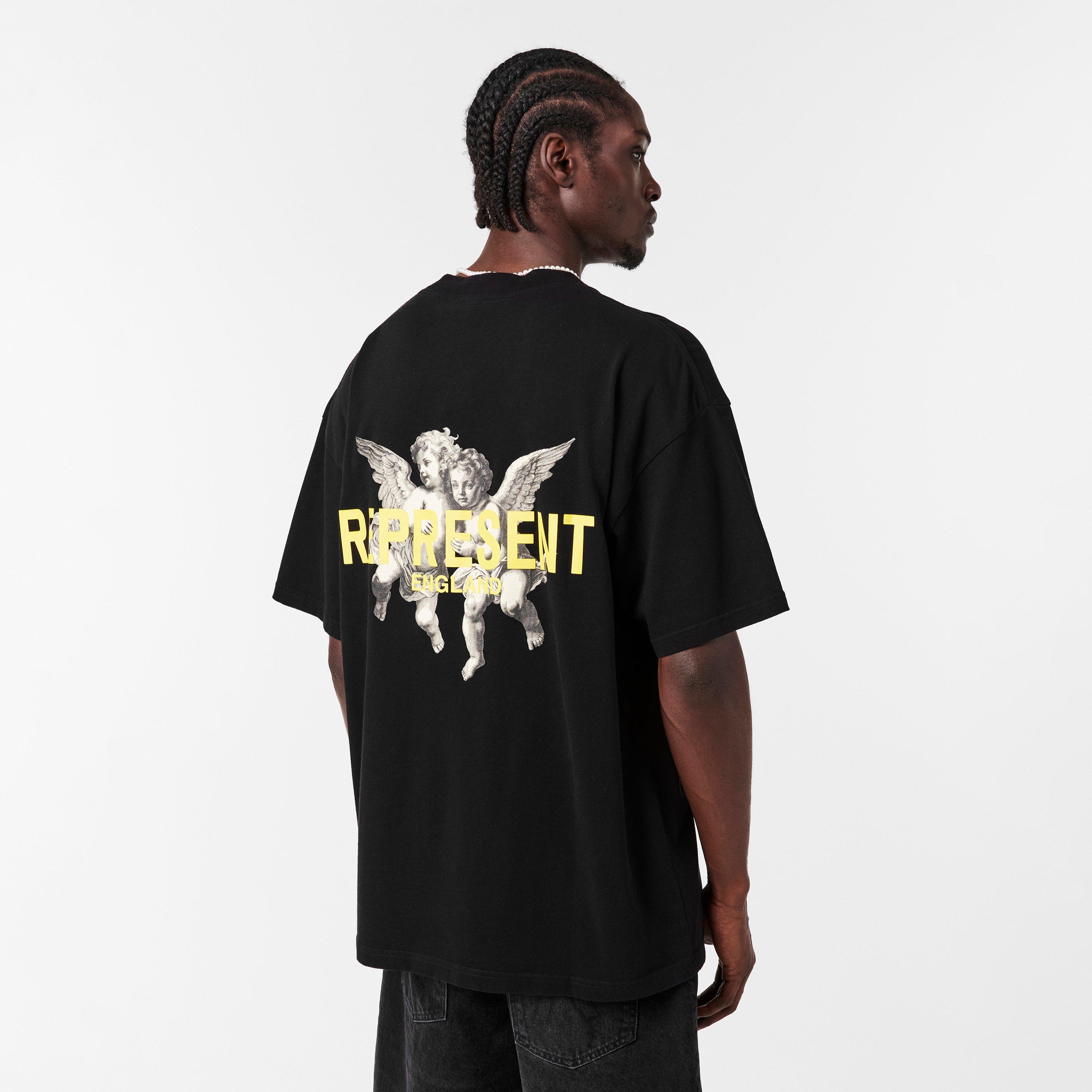 Jet Black - Represent - Men's Oversized T-Shirt - 4