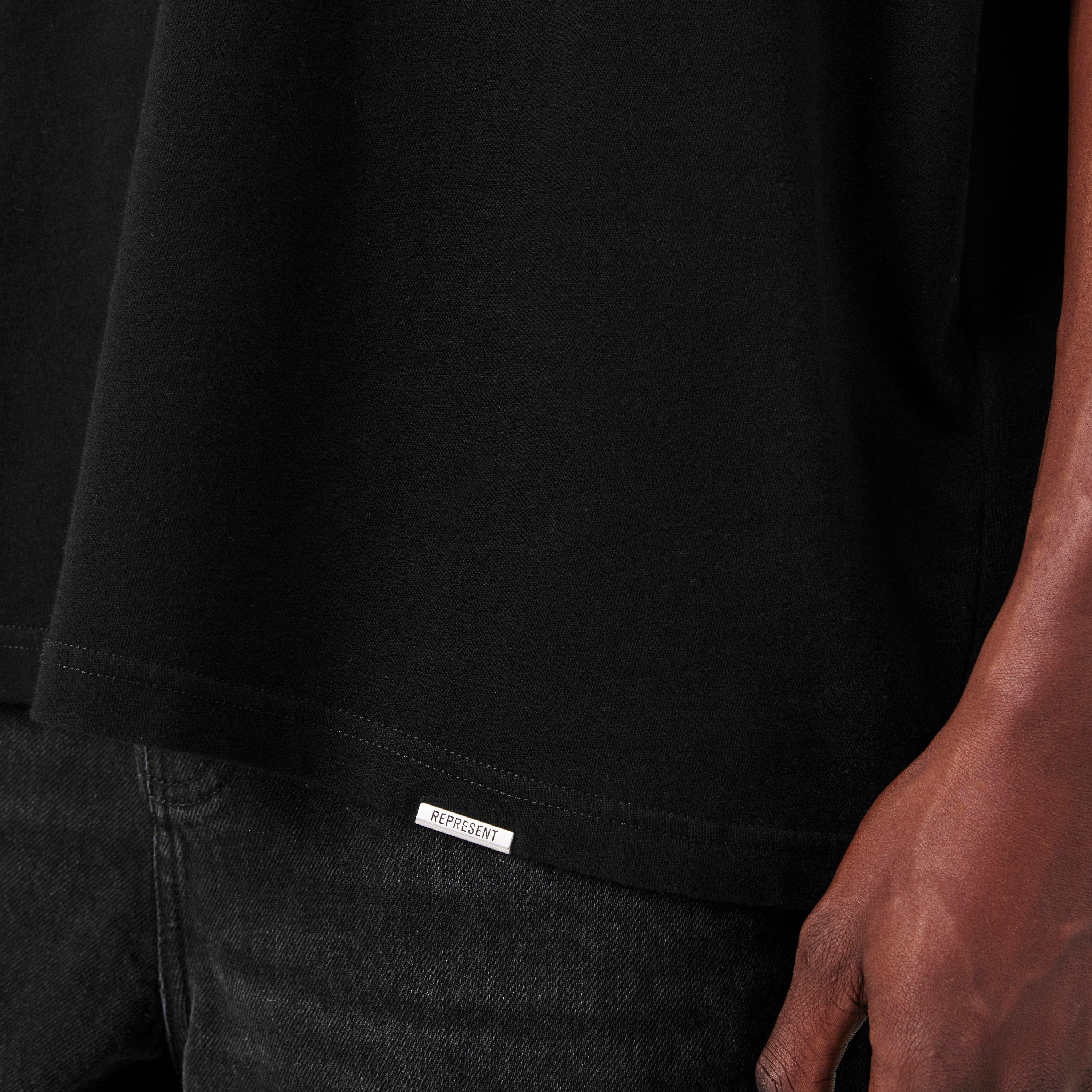 Jet Black - Represent - Men's Oversized T-Shirt - 5