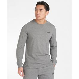 Barbour International Long Sleeved Logo T-Shirt